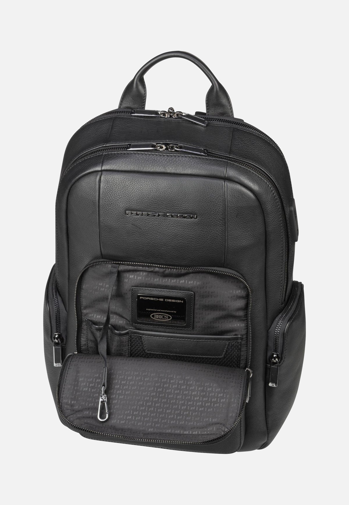 Porsche Design Roadster Leather M1 Black Rucksack