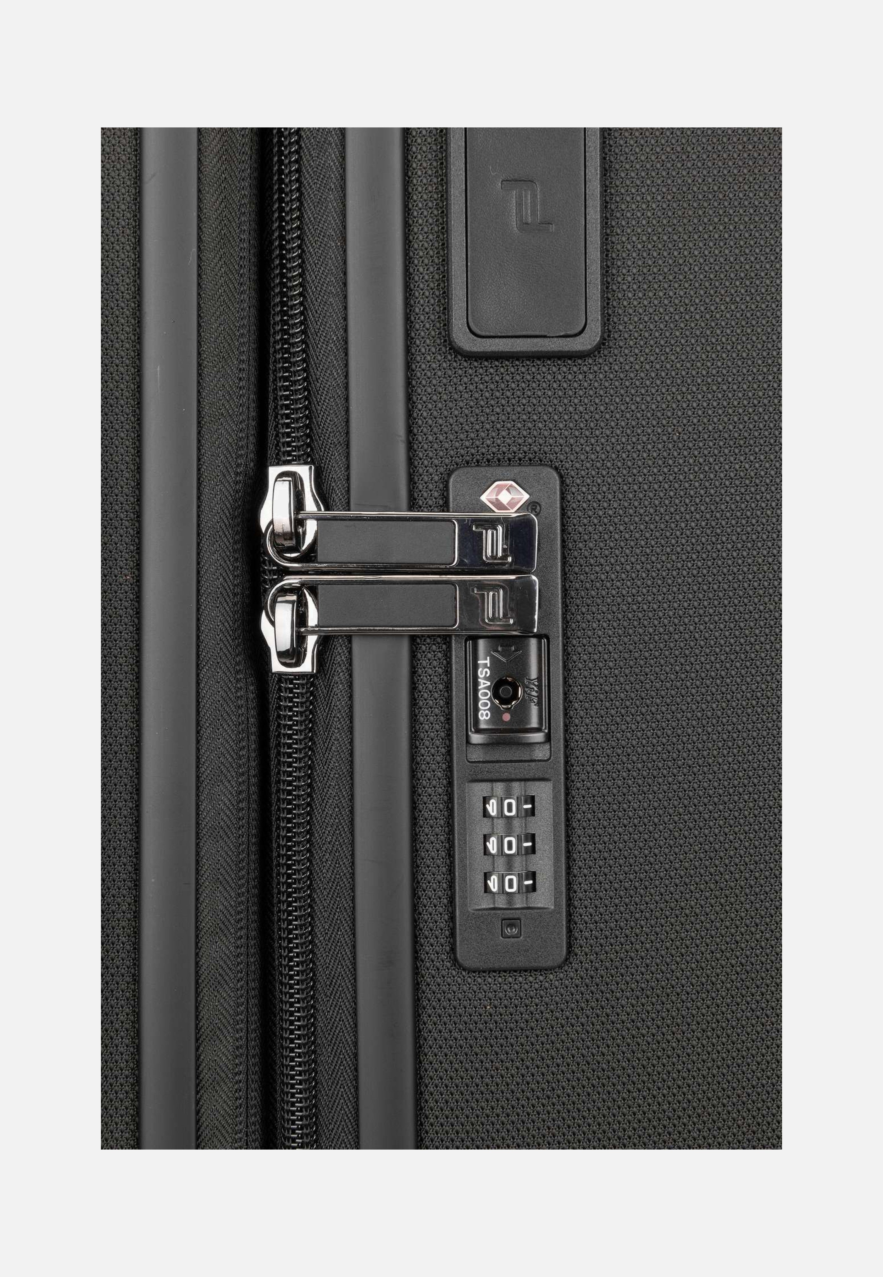 Porsche Design Roadster Nylon 4W Trolley L Exp Black Koffer