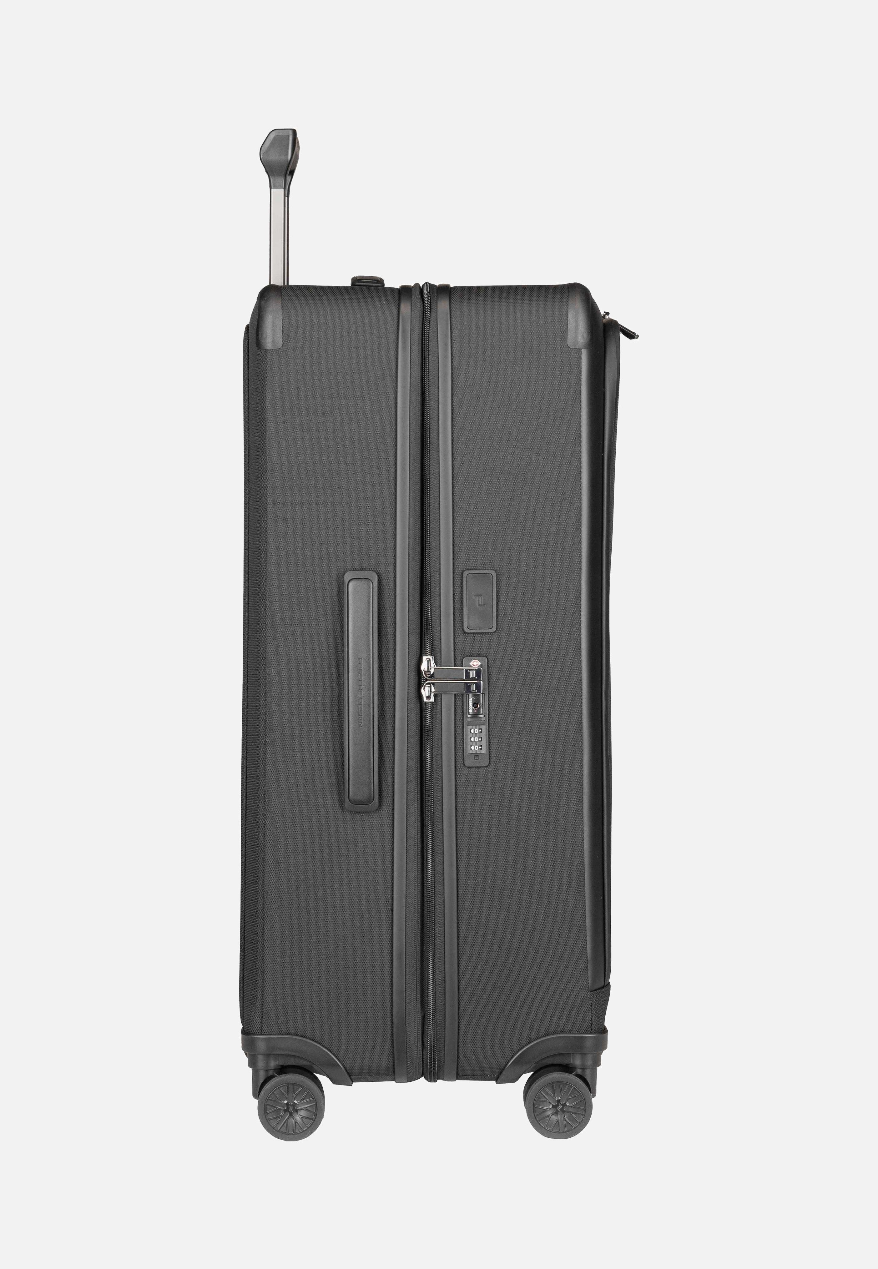 Porsche Design Roadster Nylon 4W Trolley L Exp Black Koffer