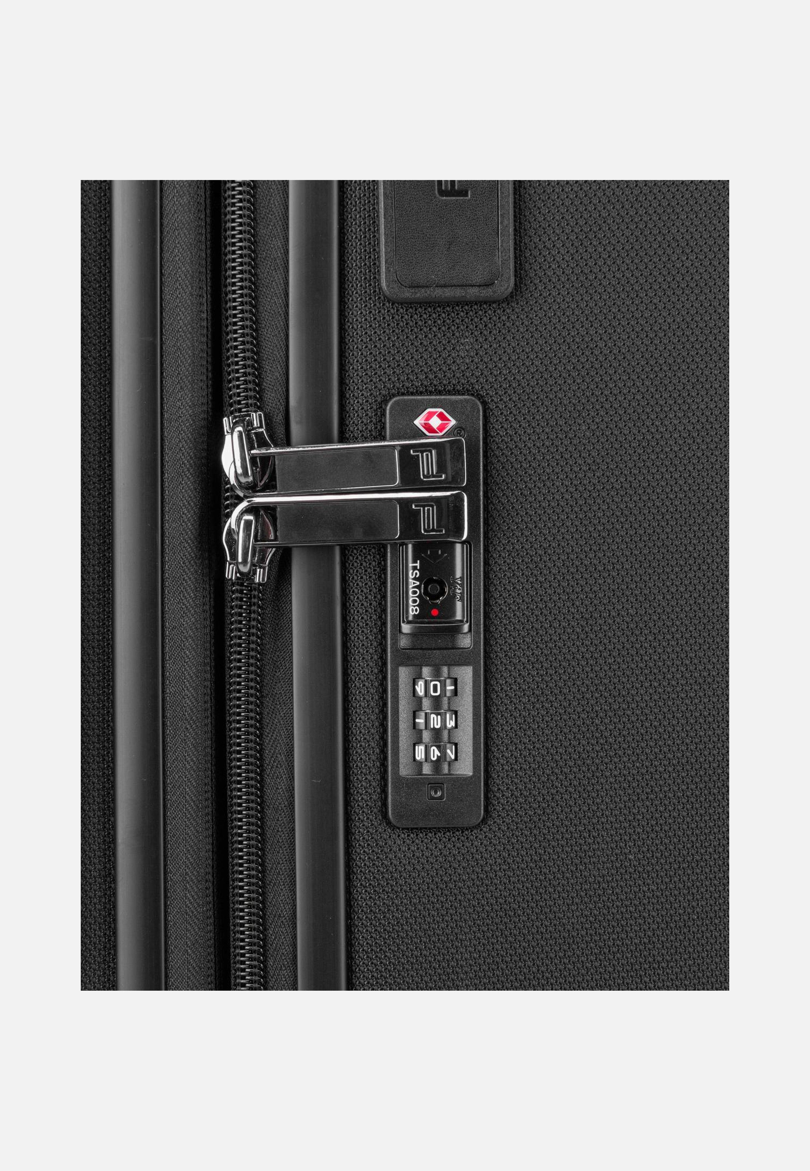 Porsche Design Roadster Nylon 4W Trolley M Exp Black Koffer