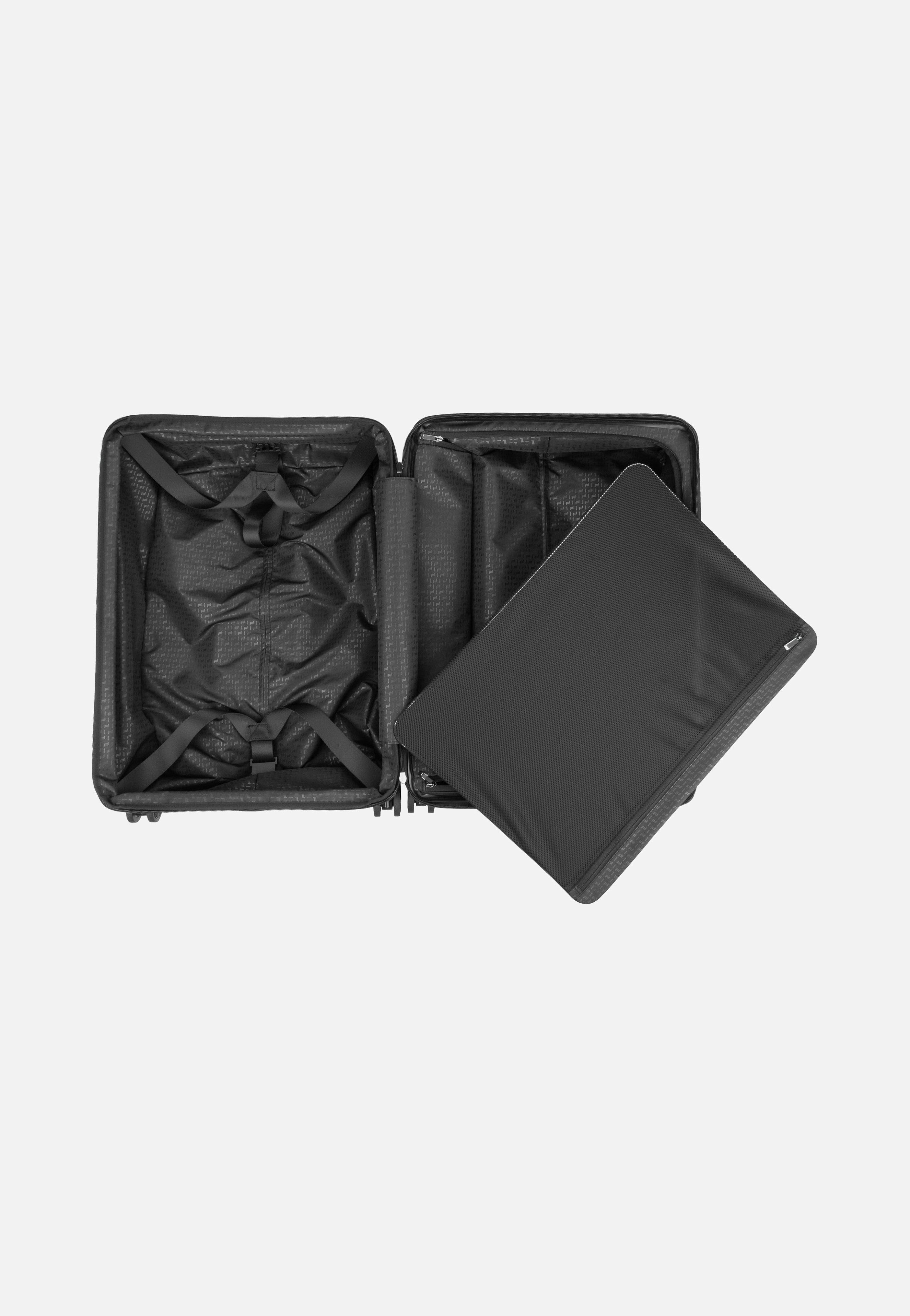 Porsche Design Roadster Nylon 4W Trolley M Exp Black Koffer