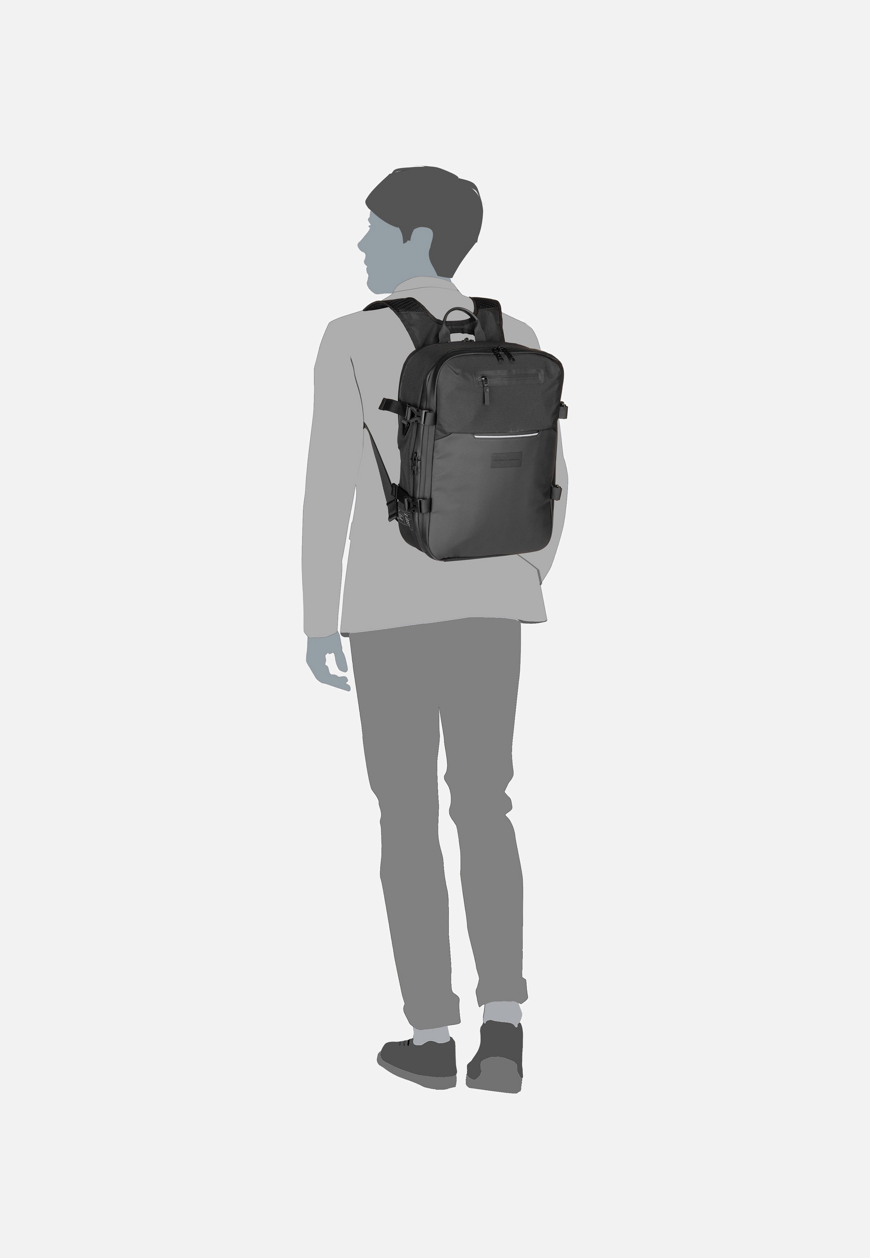 Porsche Design Urban Eco Travel Black Travel Rucksack