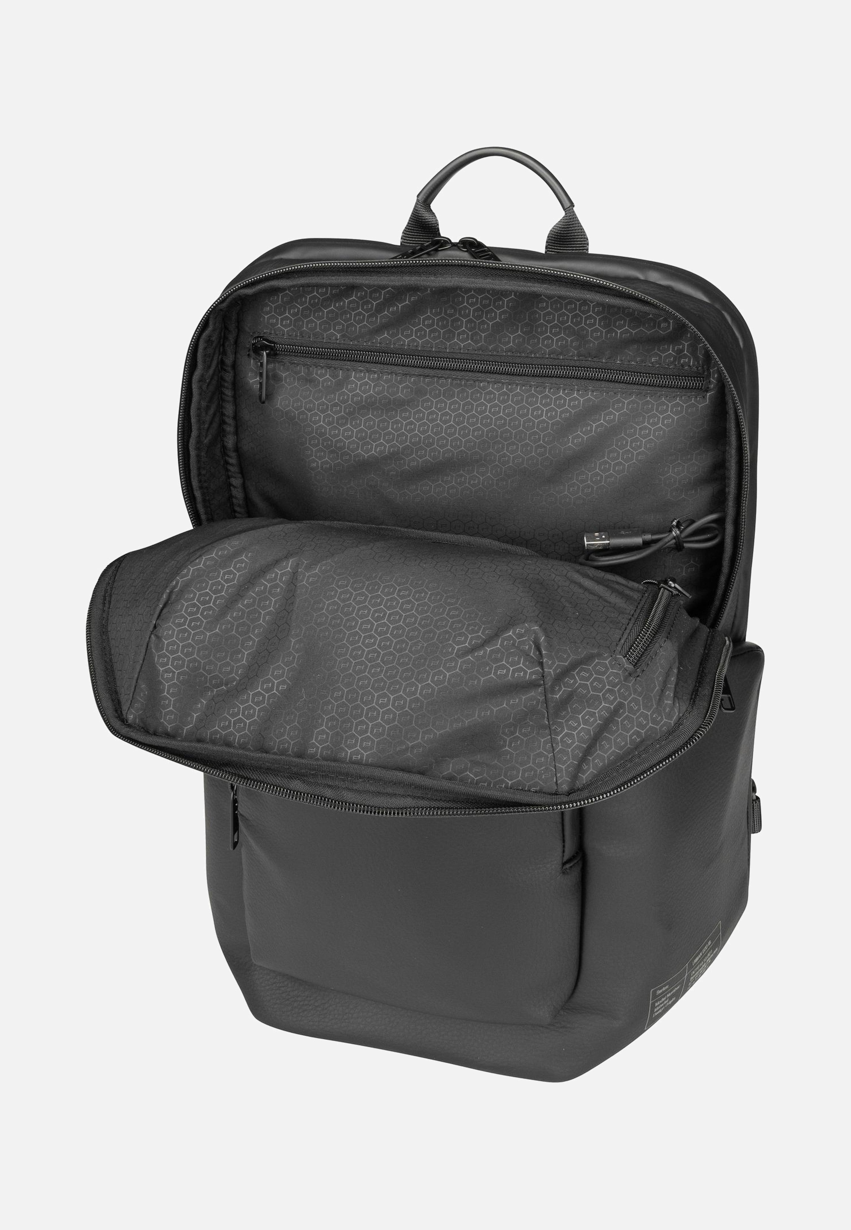 Porsche Design Urban Eco Leather M2 Black Rucksack