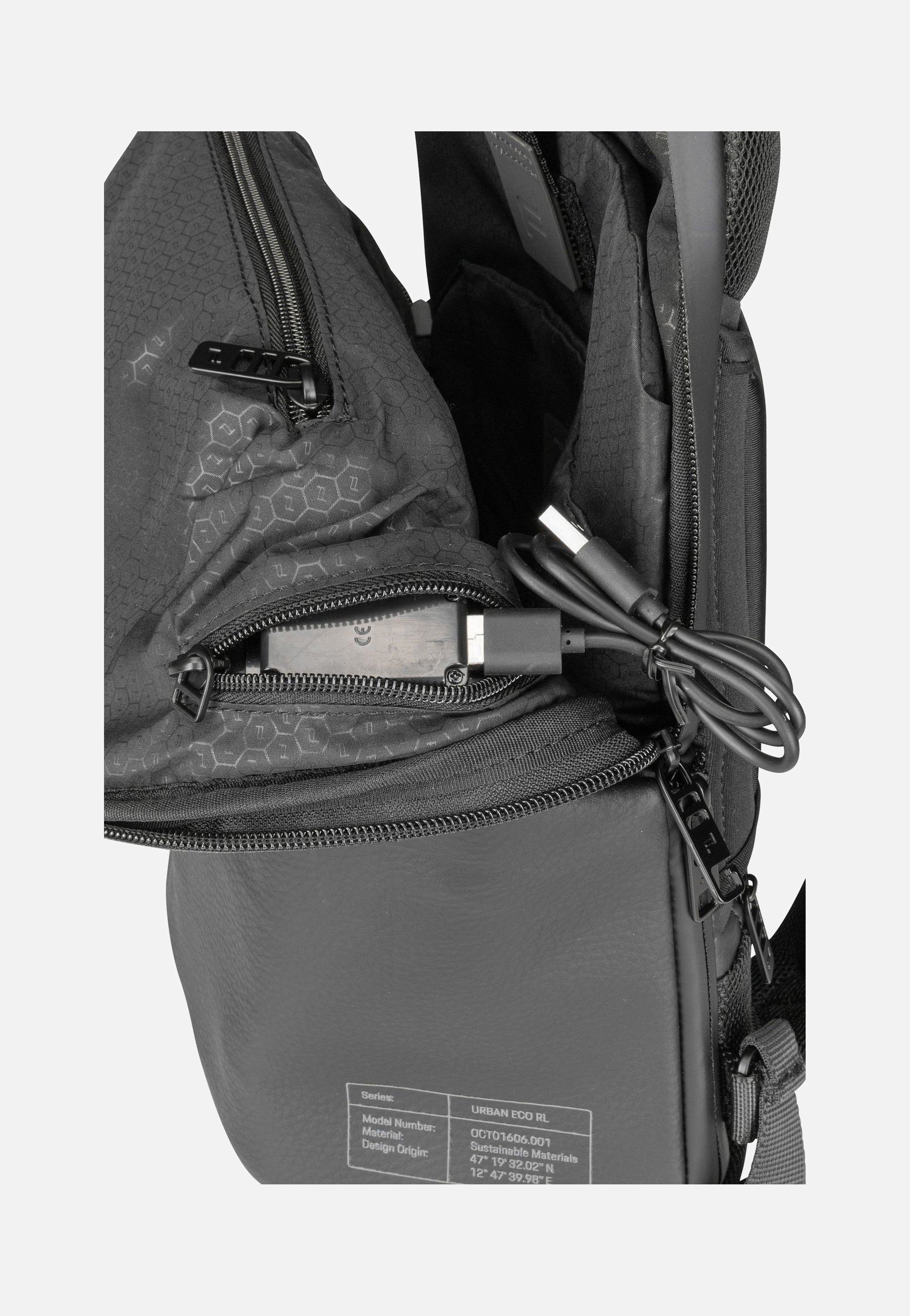 Porsche Design Urban Eco Leather XS Black Rucksack