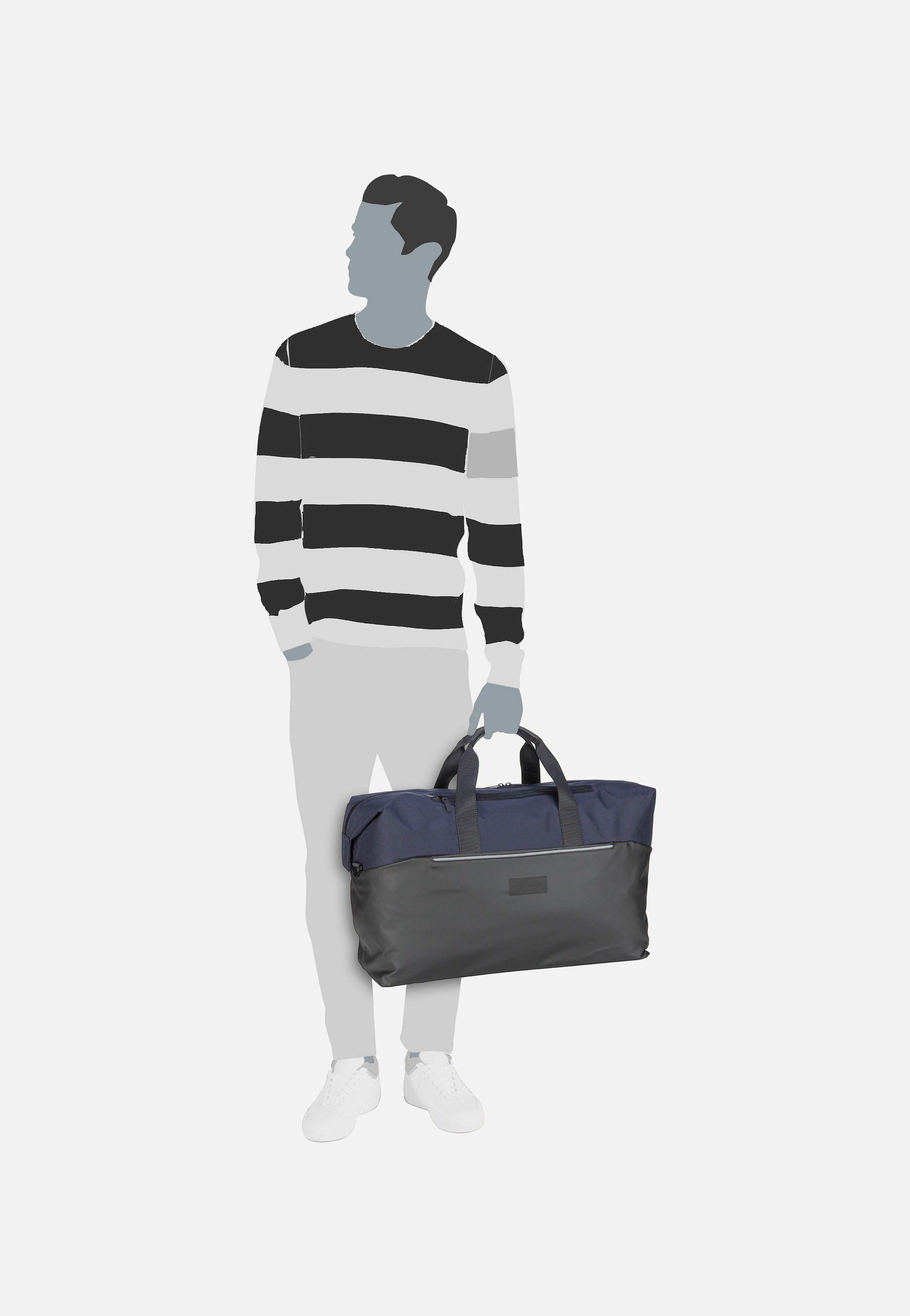 Porsche Design Urban Eco Dark Blue Weekender