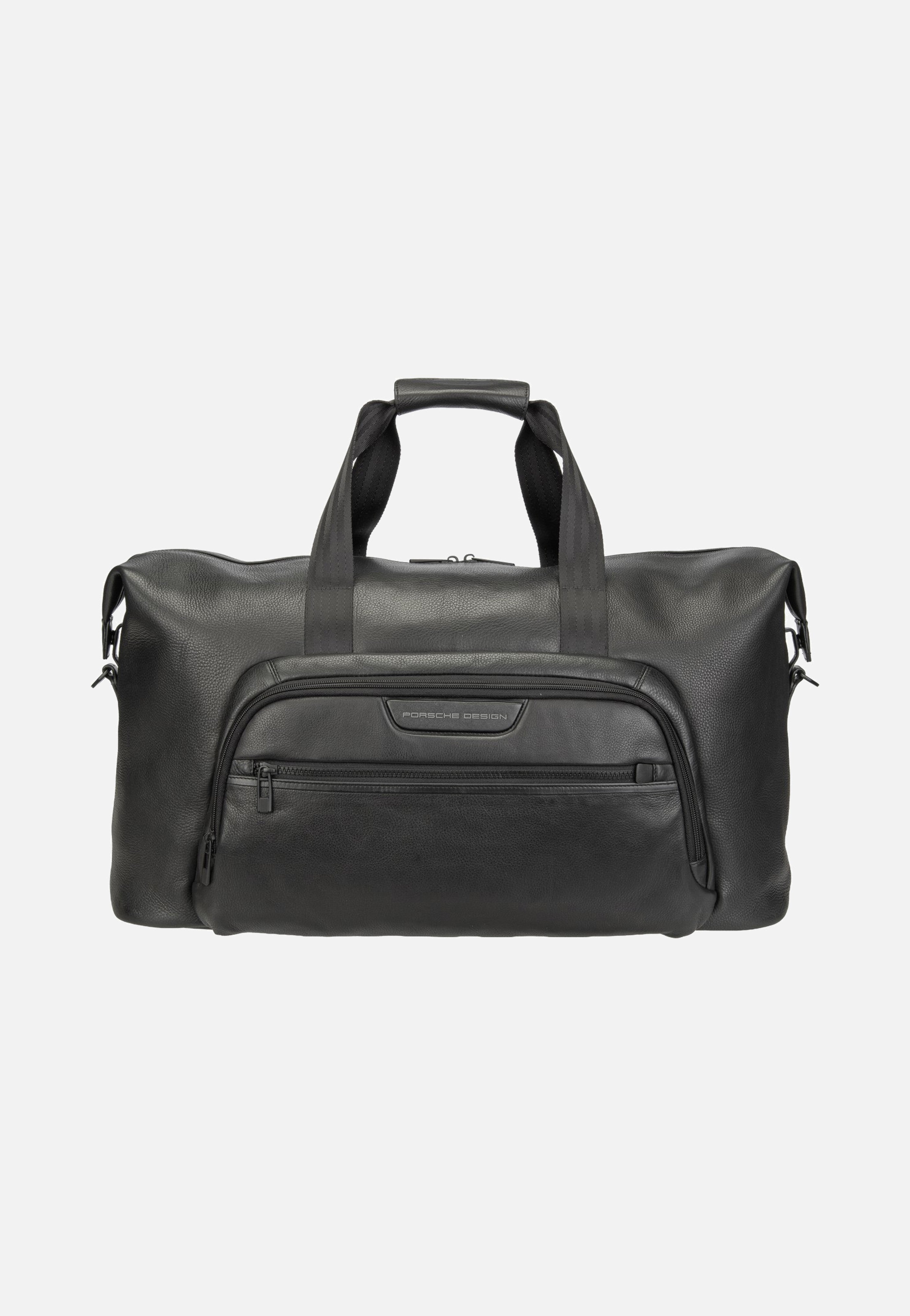 Porsche Design Roadster Leather Evo Weekender Black Dufflebag