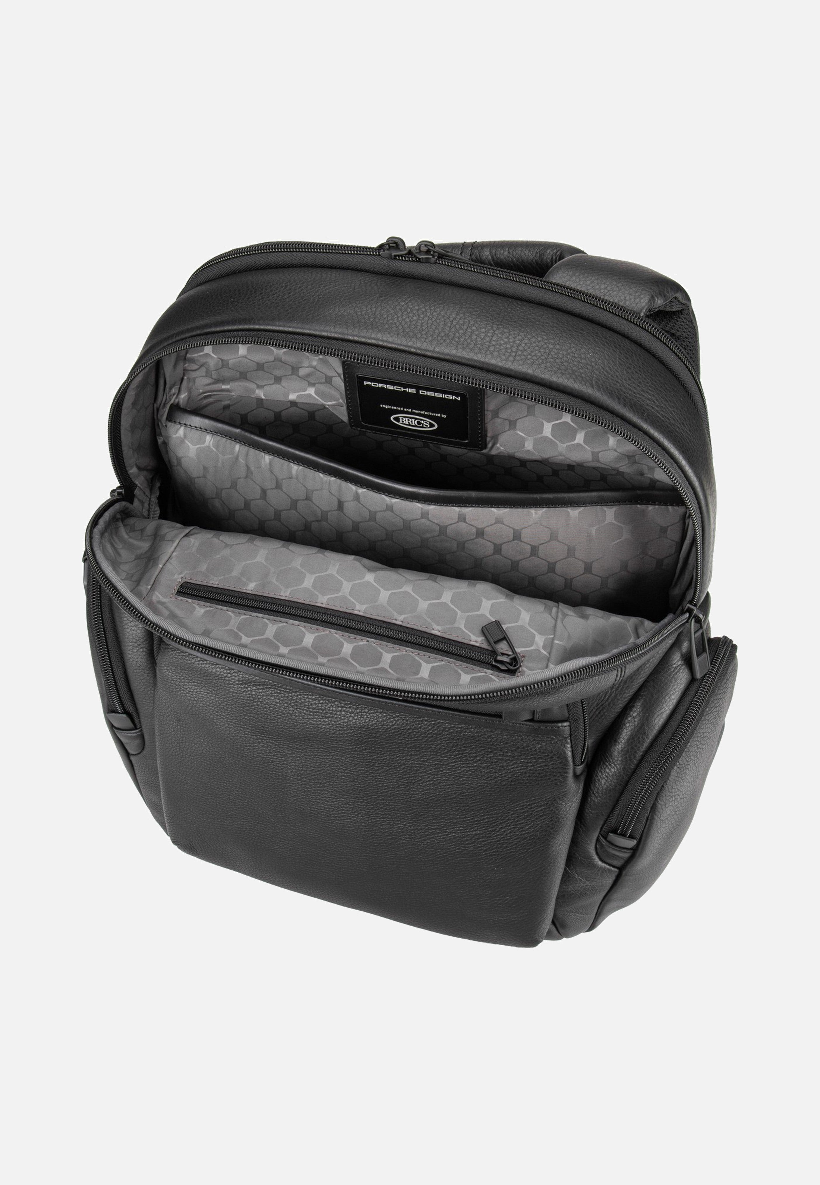 Porsche Design Roadster Leather Evo Backpack Black Rucksack