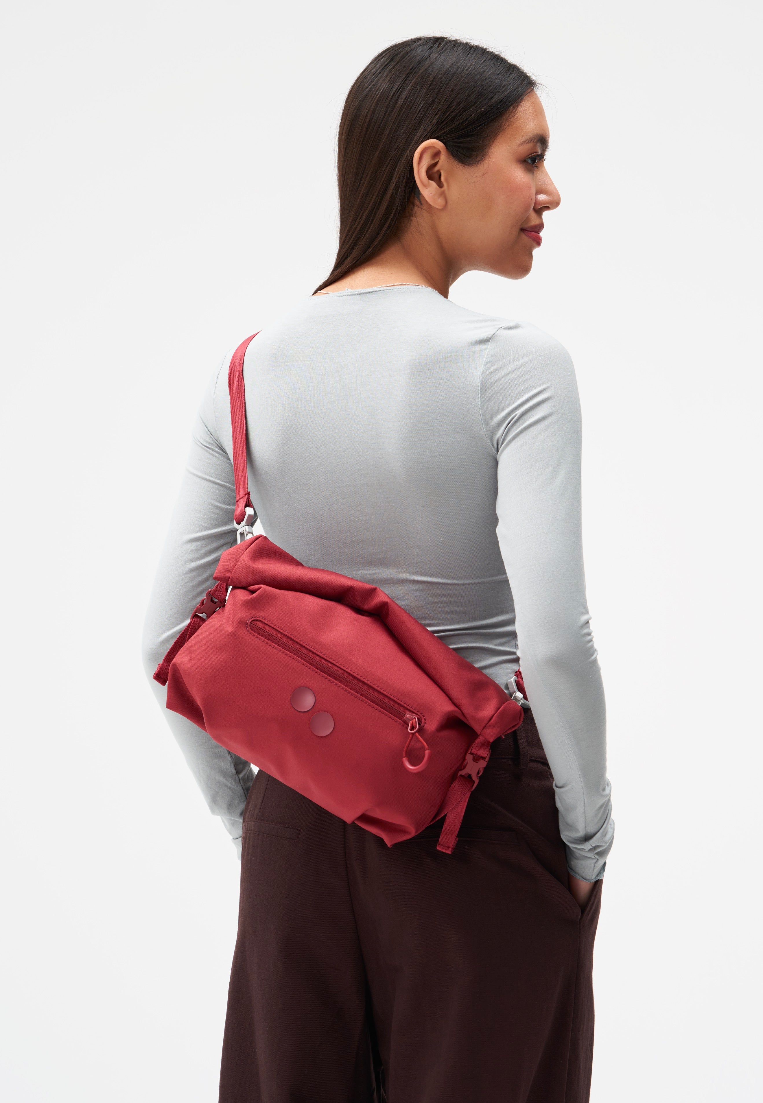 pinqponq Aksel Sienna Red Crossbody Bag