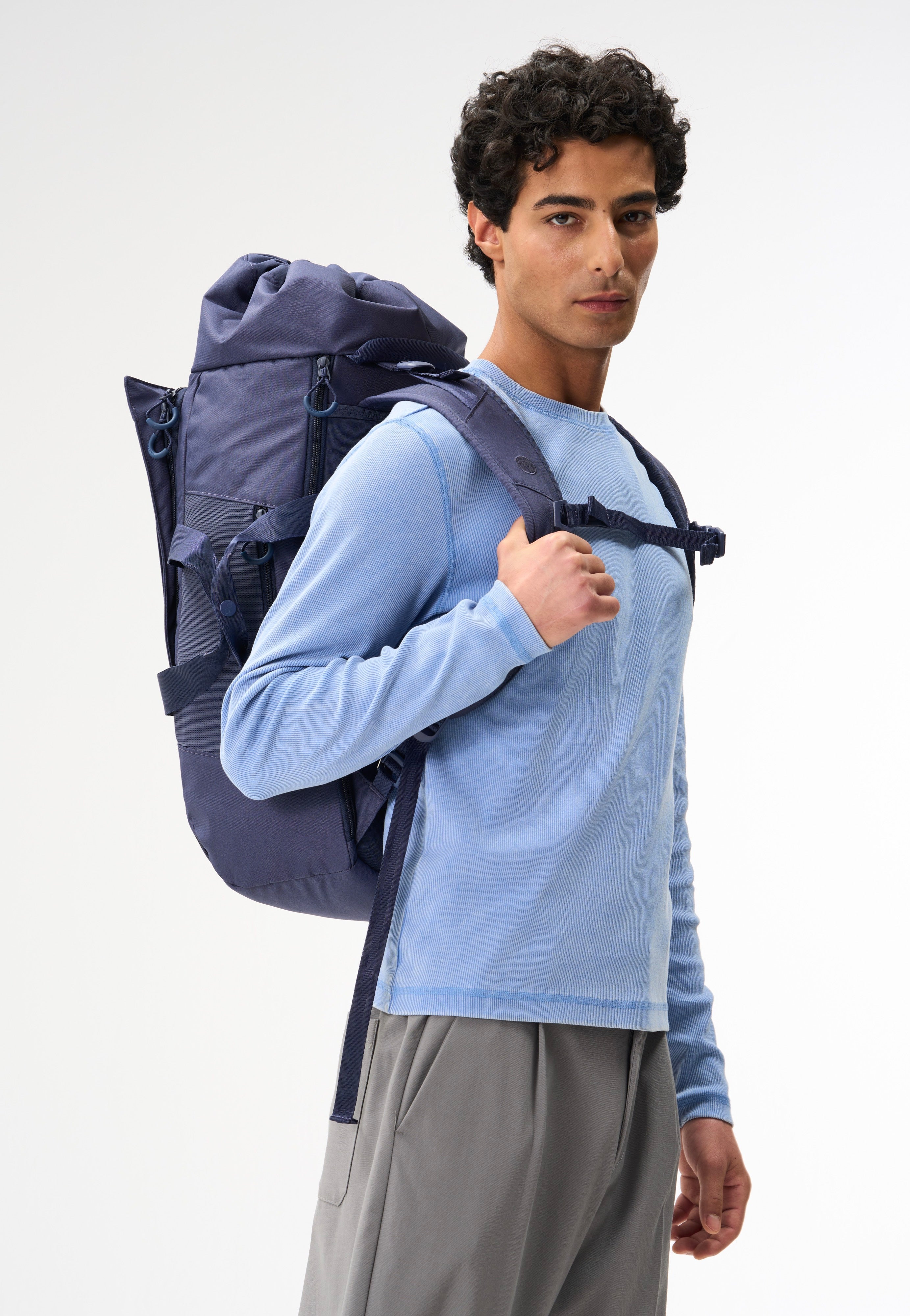 pinqponq Blok Large Future Dusk Travel Backpack