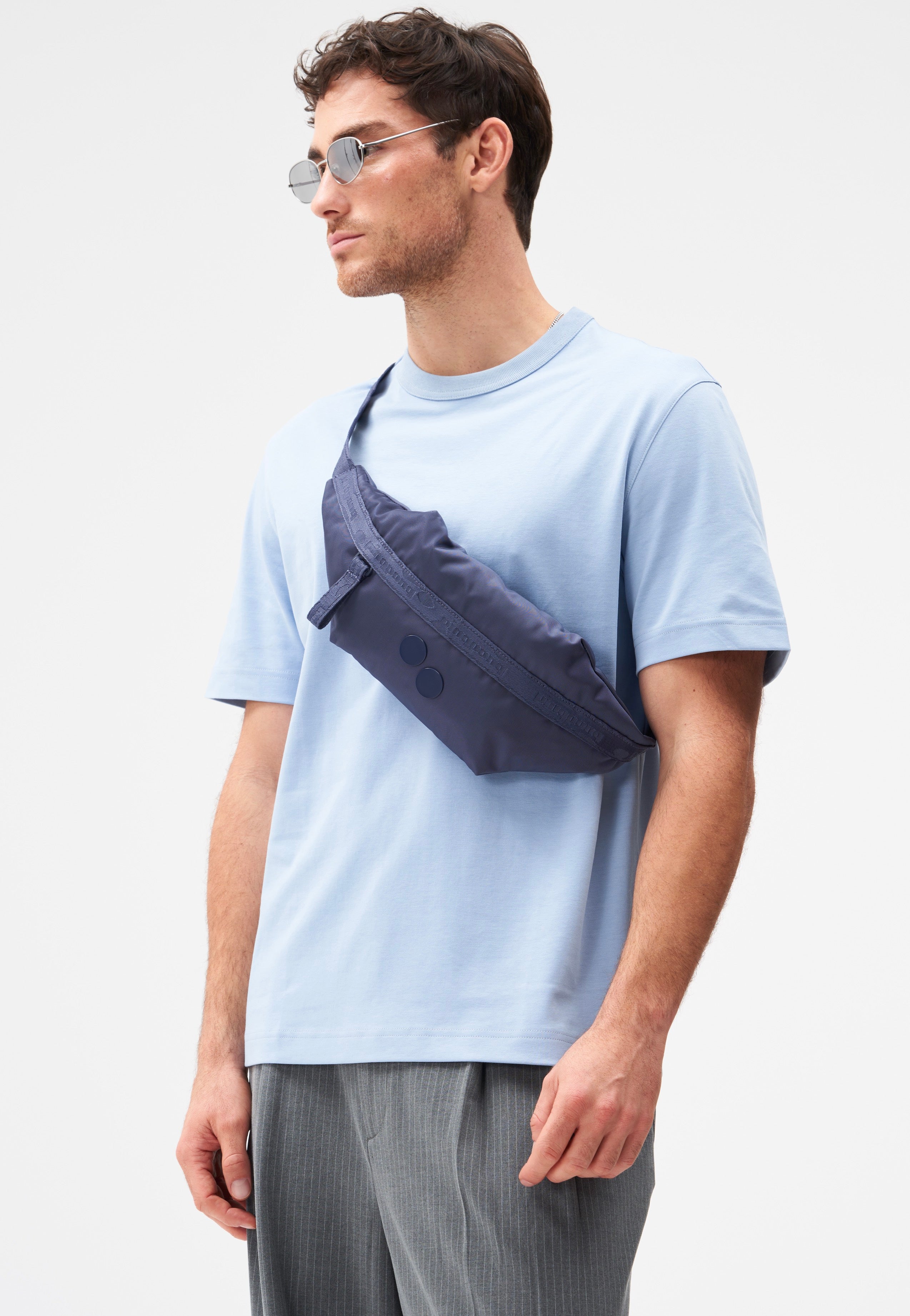 pinqponq Brik Changeant Glazed Dusk Sling Bag
