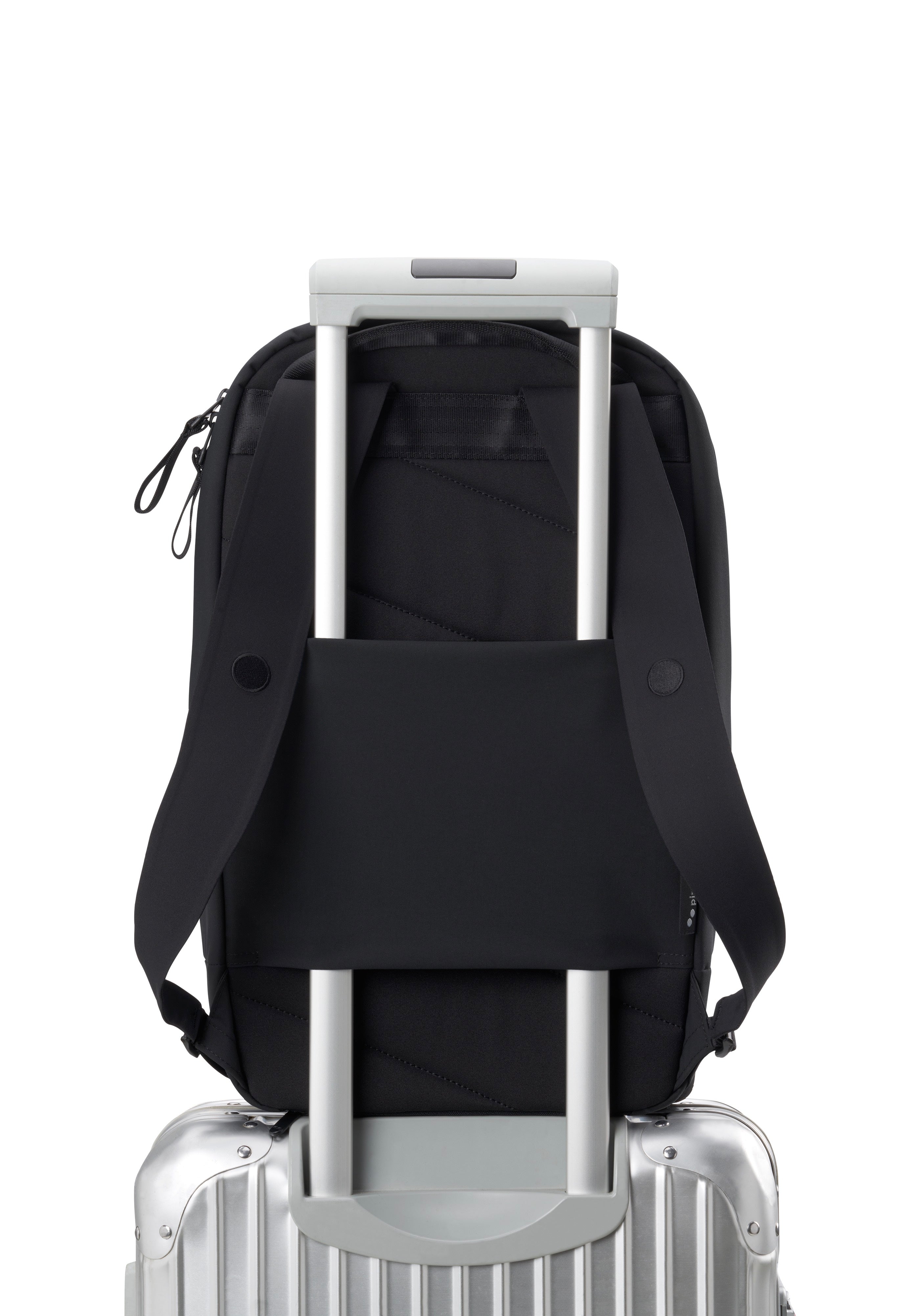 pinqponq Kontor Solid Black Backpack