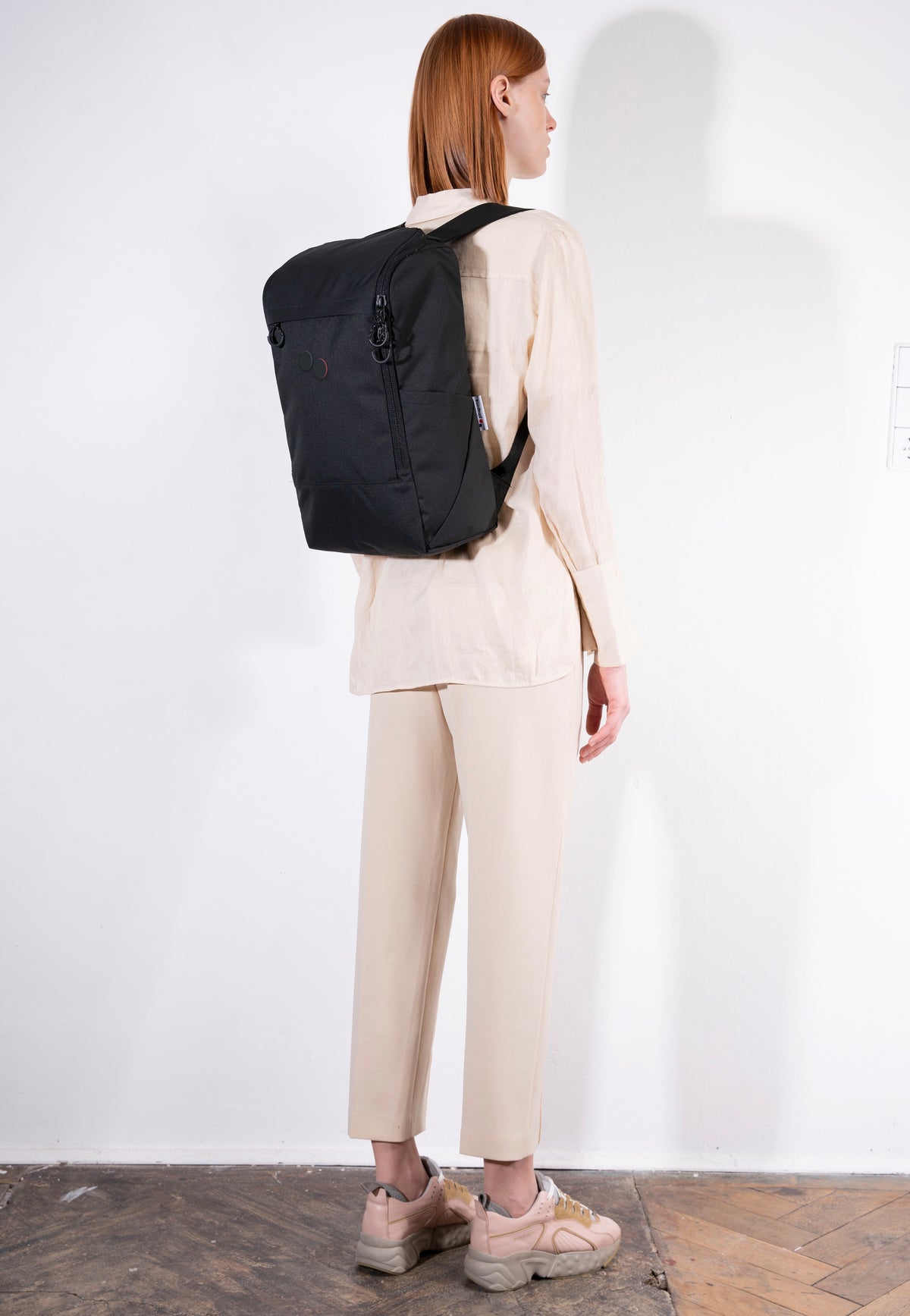 pinqponq Purik Rooted Black Rucksack