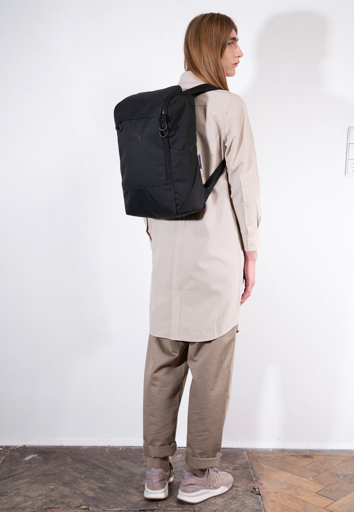 pinqponq Purik Rooted Black Rucksack
