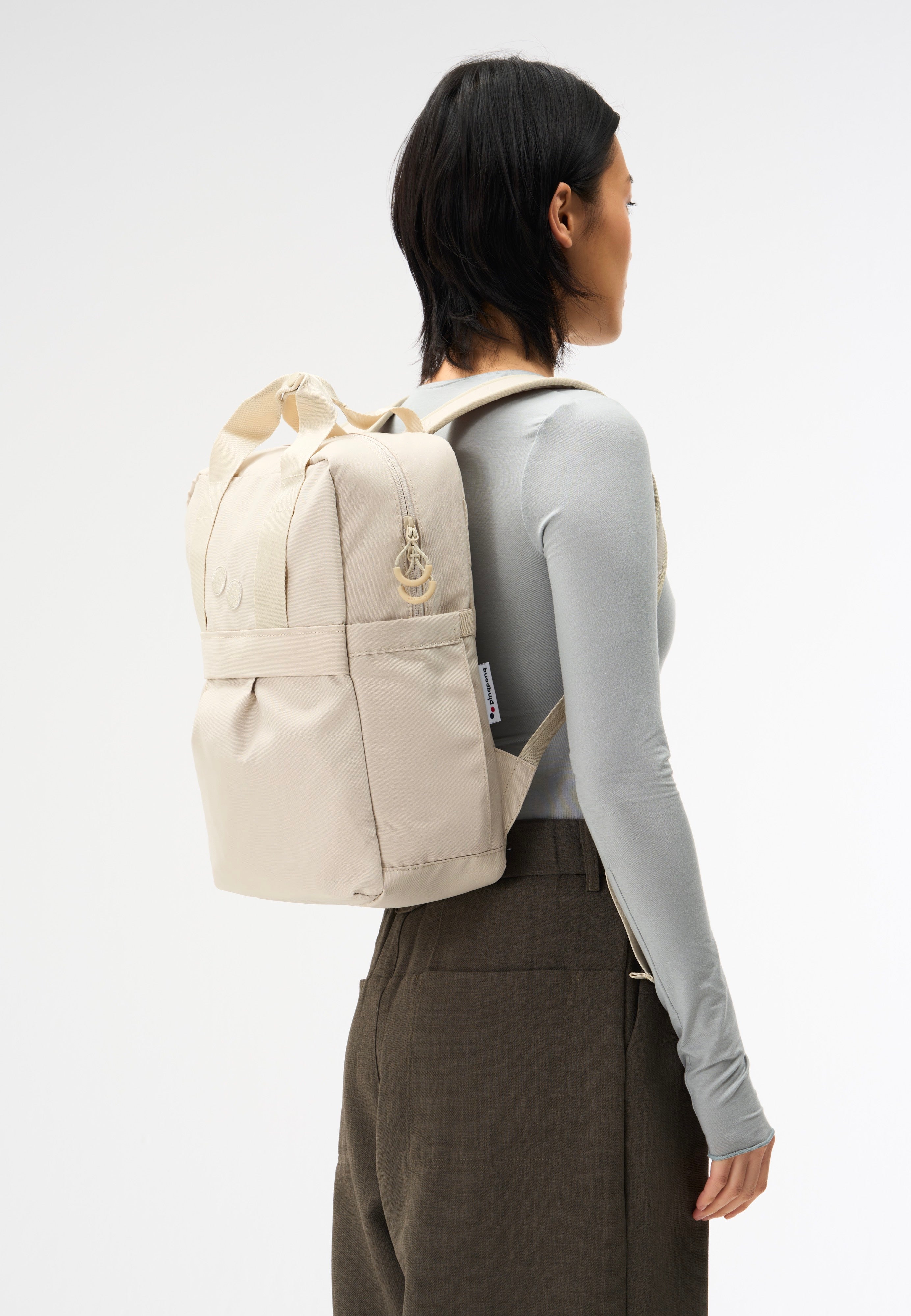 pinqponq Kute Cliff Beige Backpack