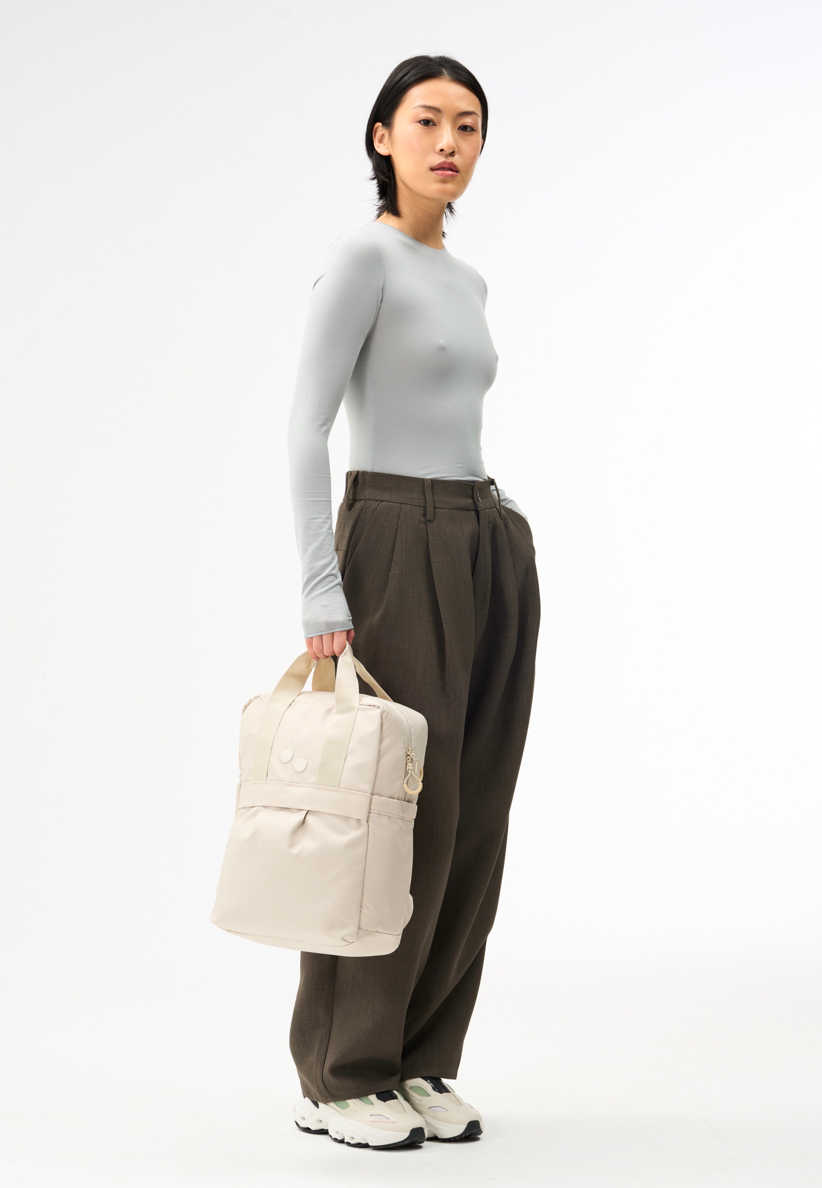 pinqponq Kute Cliff Beige Backpack