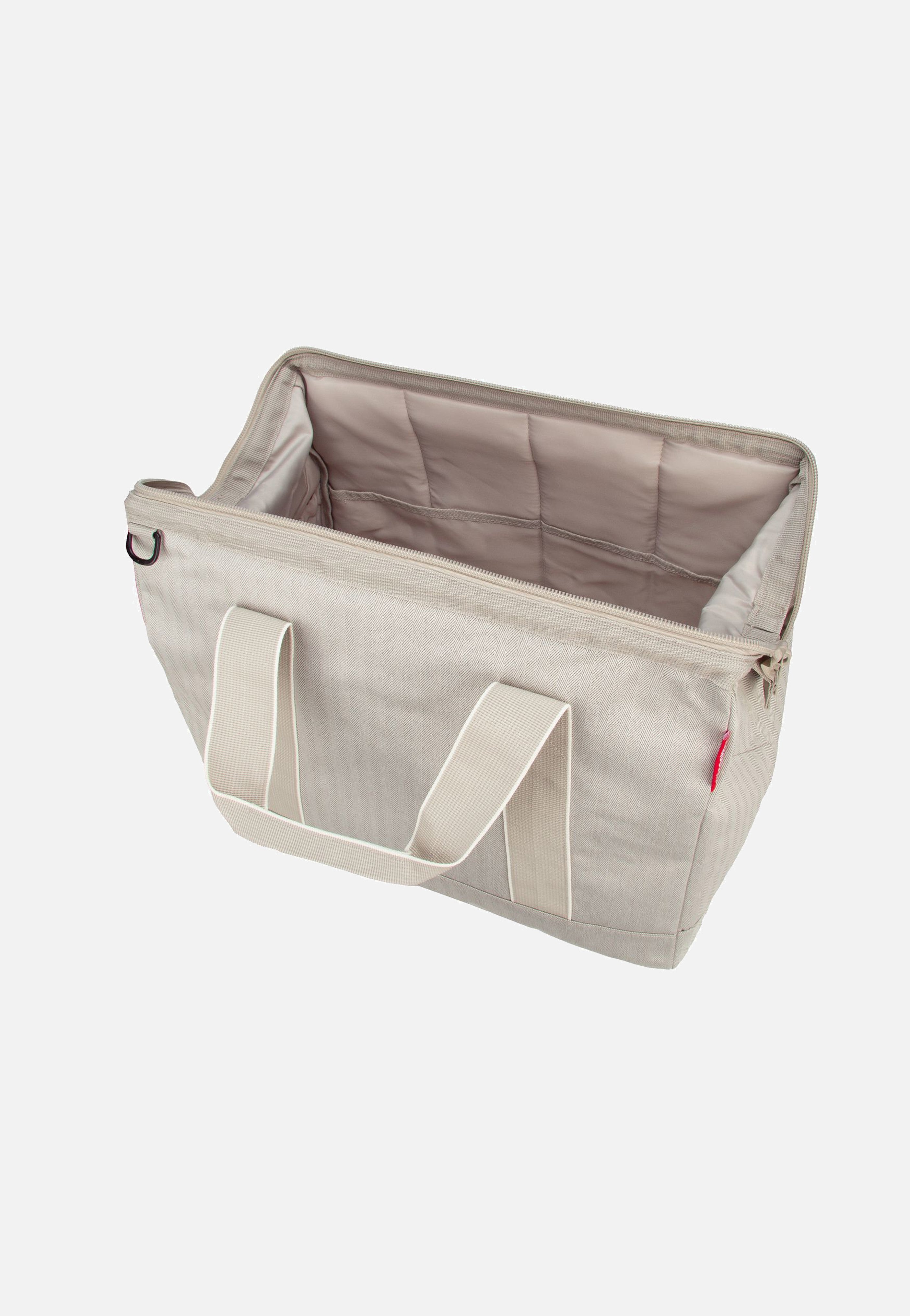 reisenthel Allrounder L Herringbone Sand Weekender