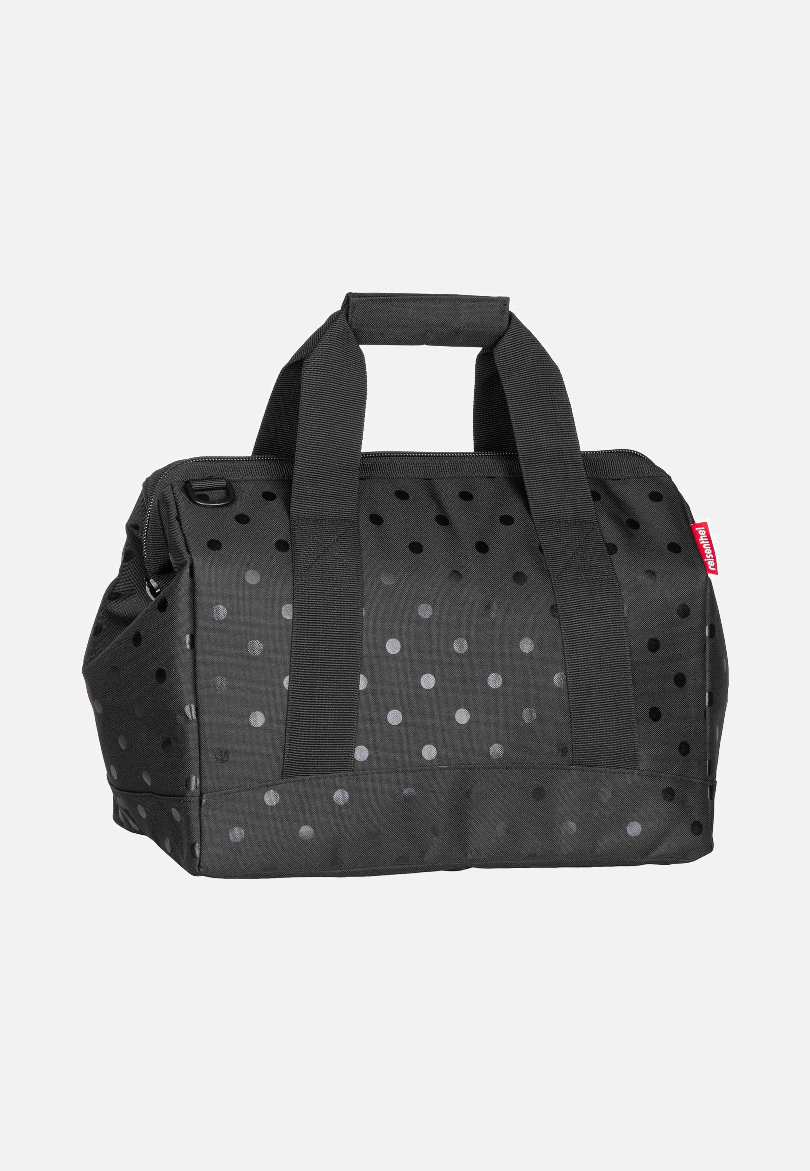 reisenthel Allrounder M Glossy Dots Black Dufflebag