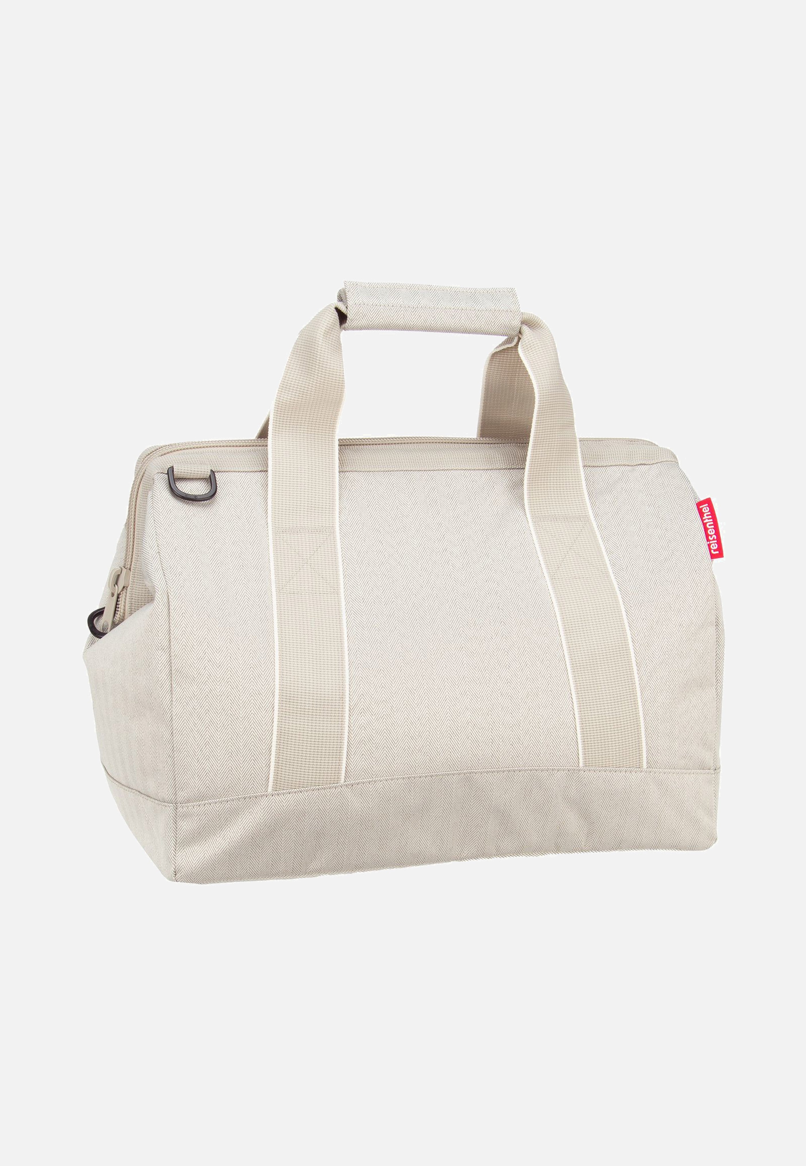reisenthel Allrounder M Herringbone Sand Dufflebag