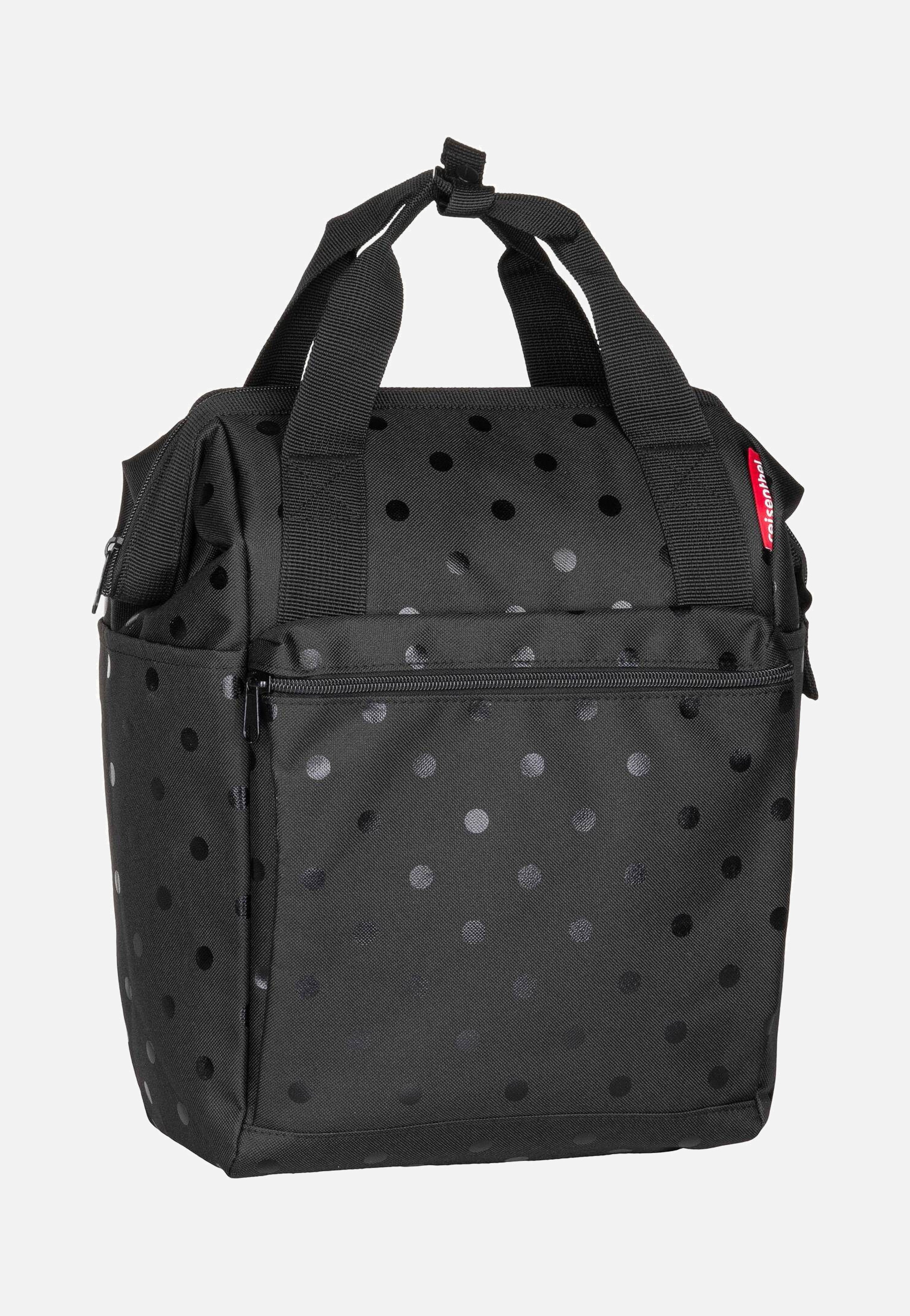 reisenthel allrounder R Glossy Dots Black Rucksack