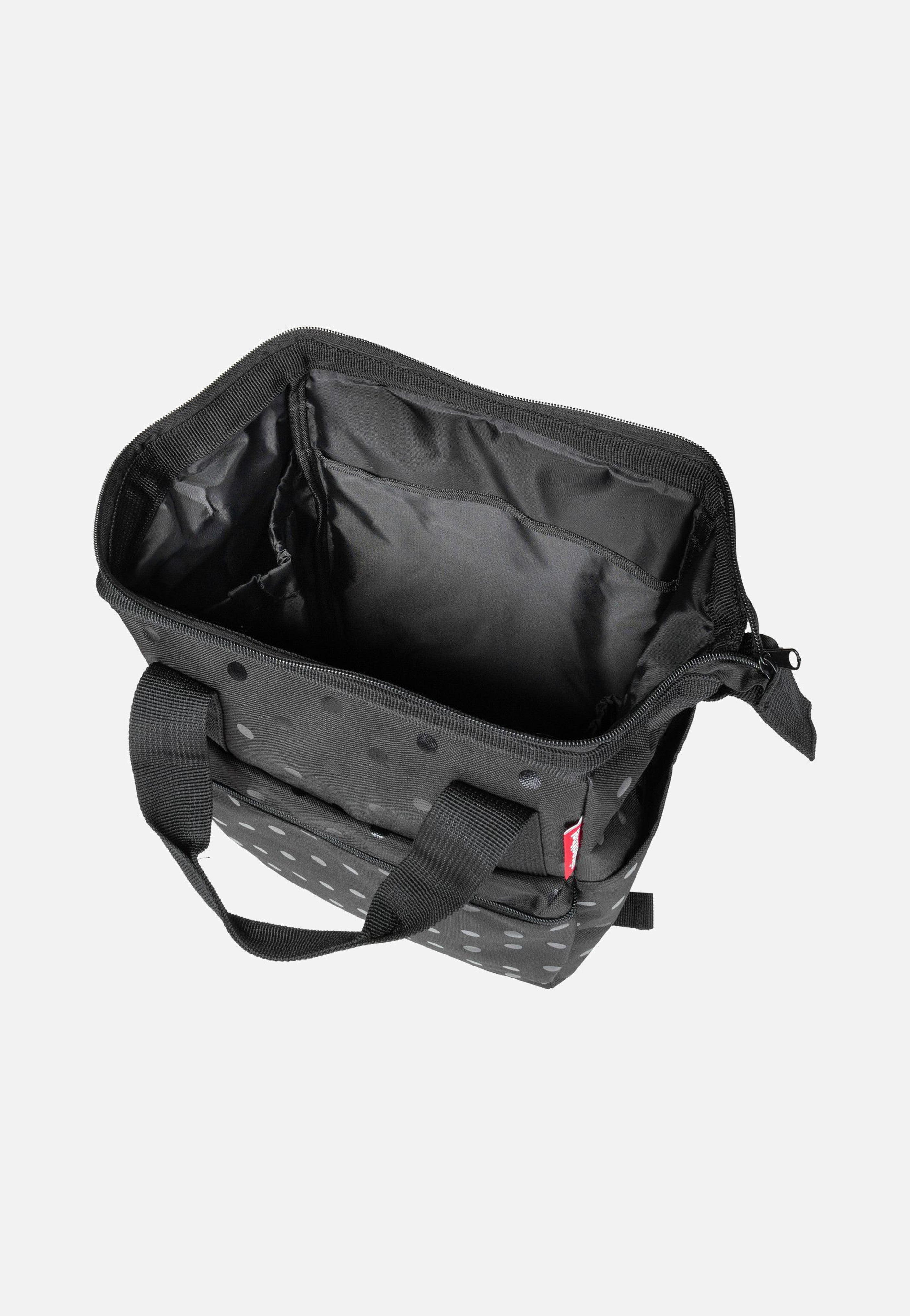 reisenthel allrounder R Glossy Dots Black Rucksack