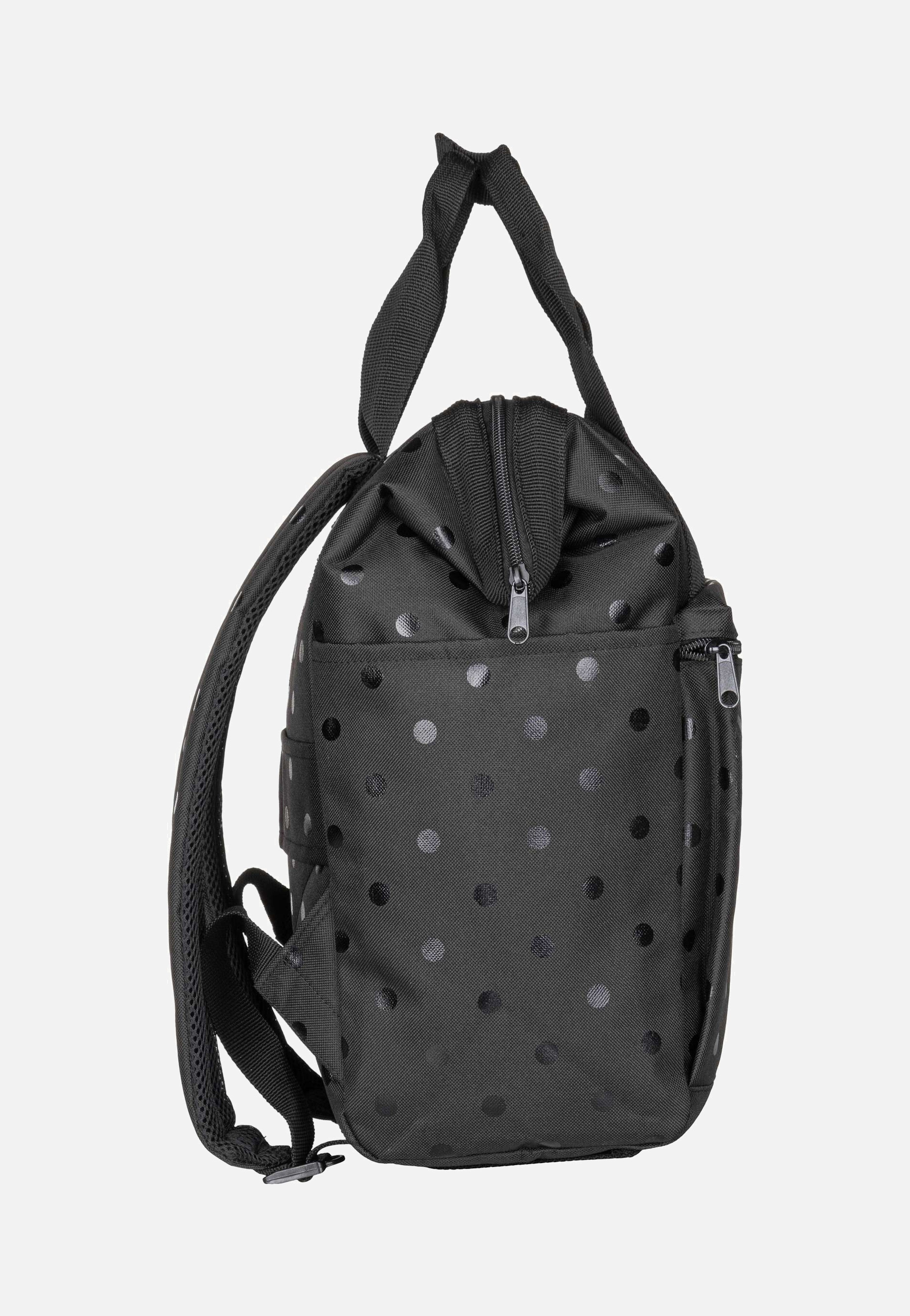 reisenthel allrounder R Glossy Dots Black Rucksack