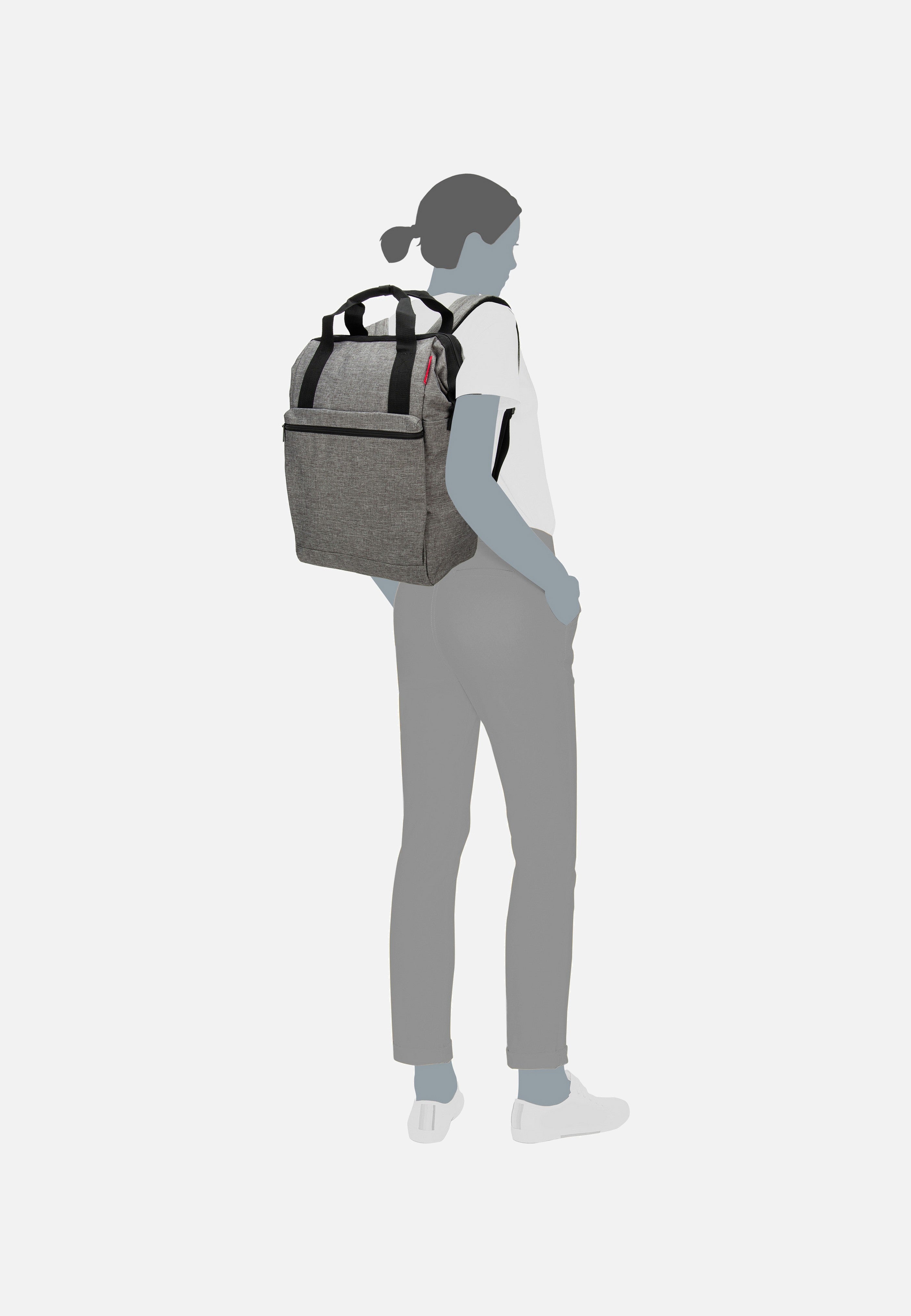 reisenthel allrounder R large Twist Silver Rucksack