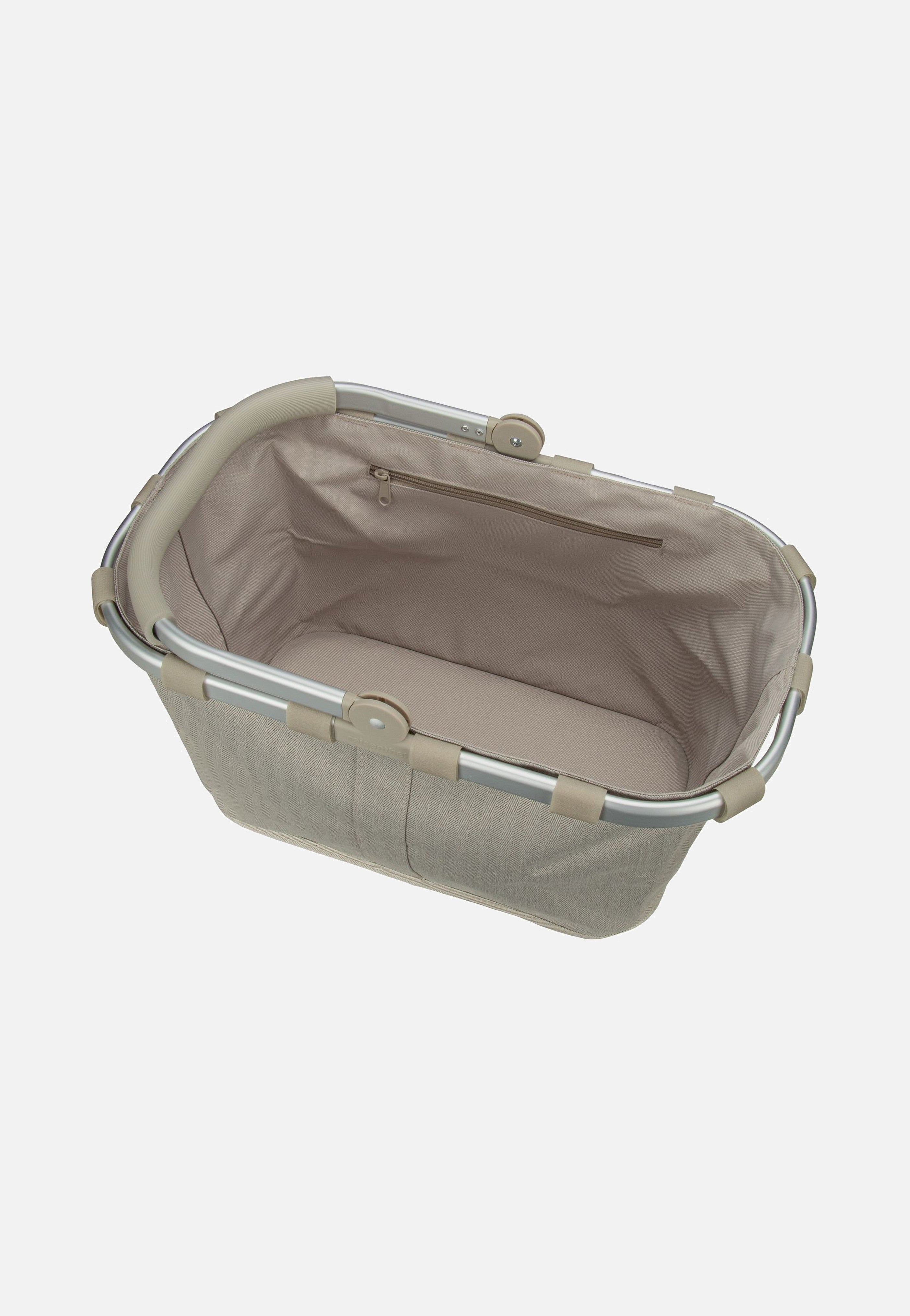 reisenthel carrybag frame Herringbone Sand Einkaufskorb