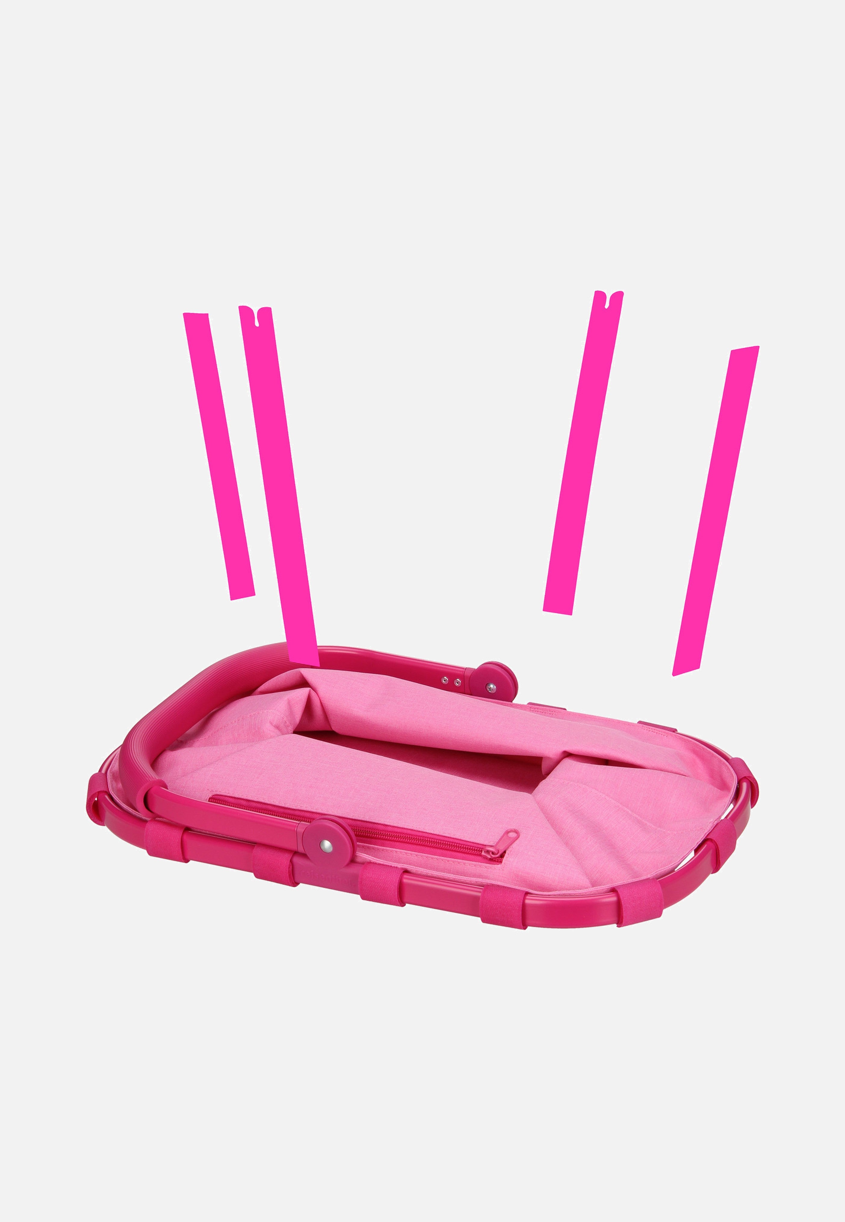 reisenthel carrybag frame twist Twist Pink Einkaufskorb