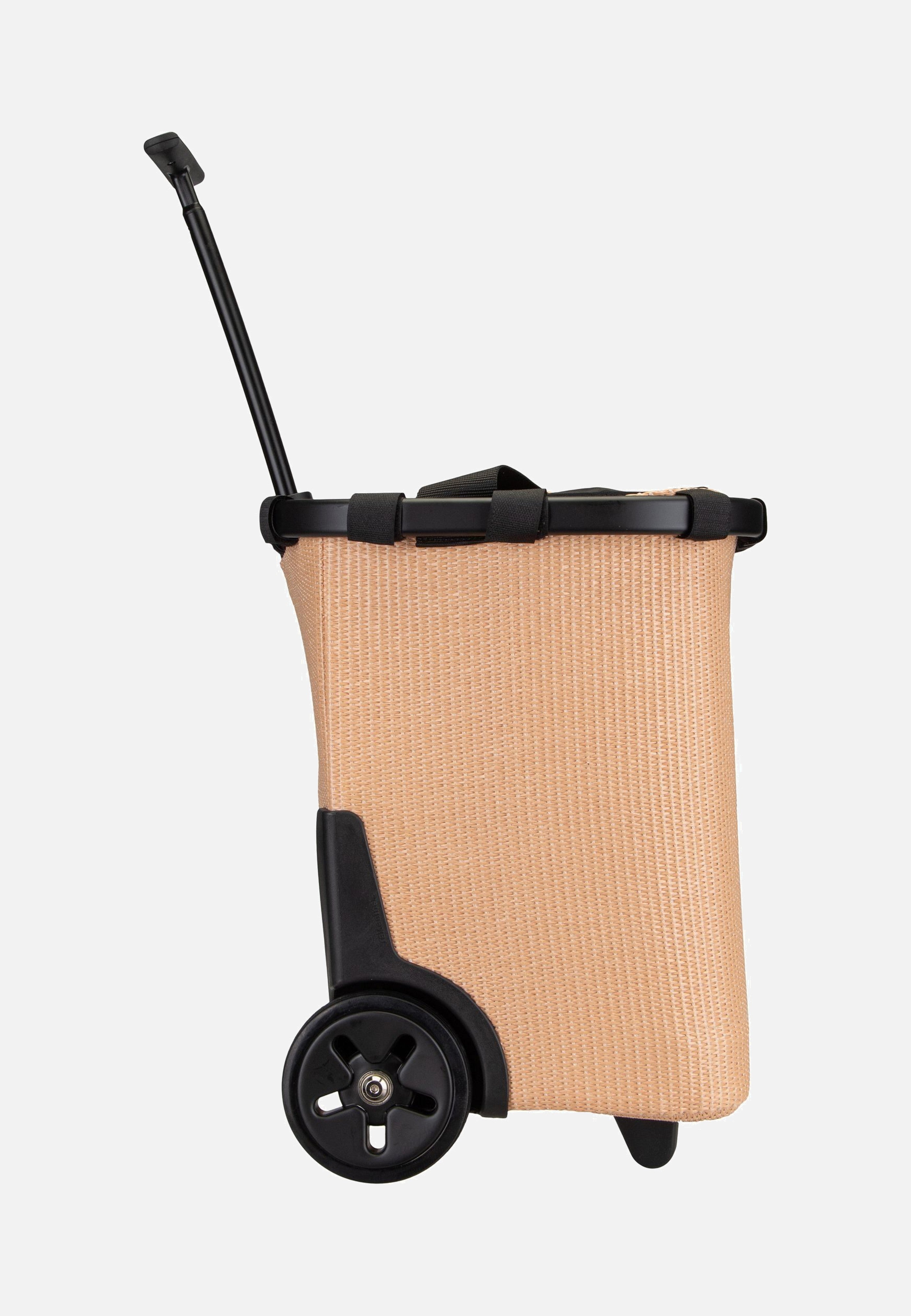 reisenthel Carrycruiser Frame Raffia Black Shopping Trolley
