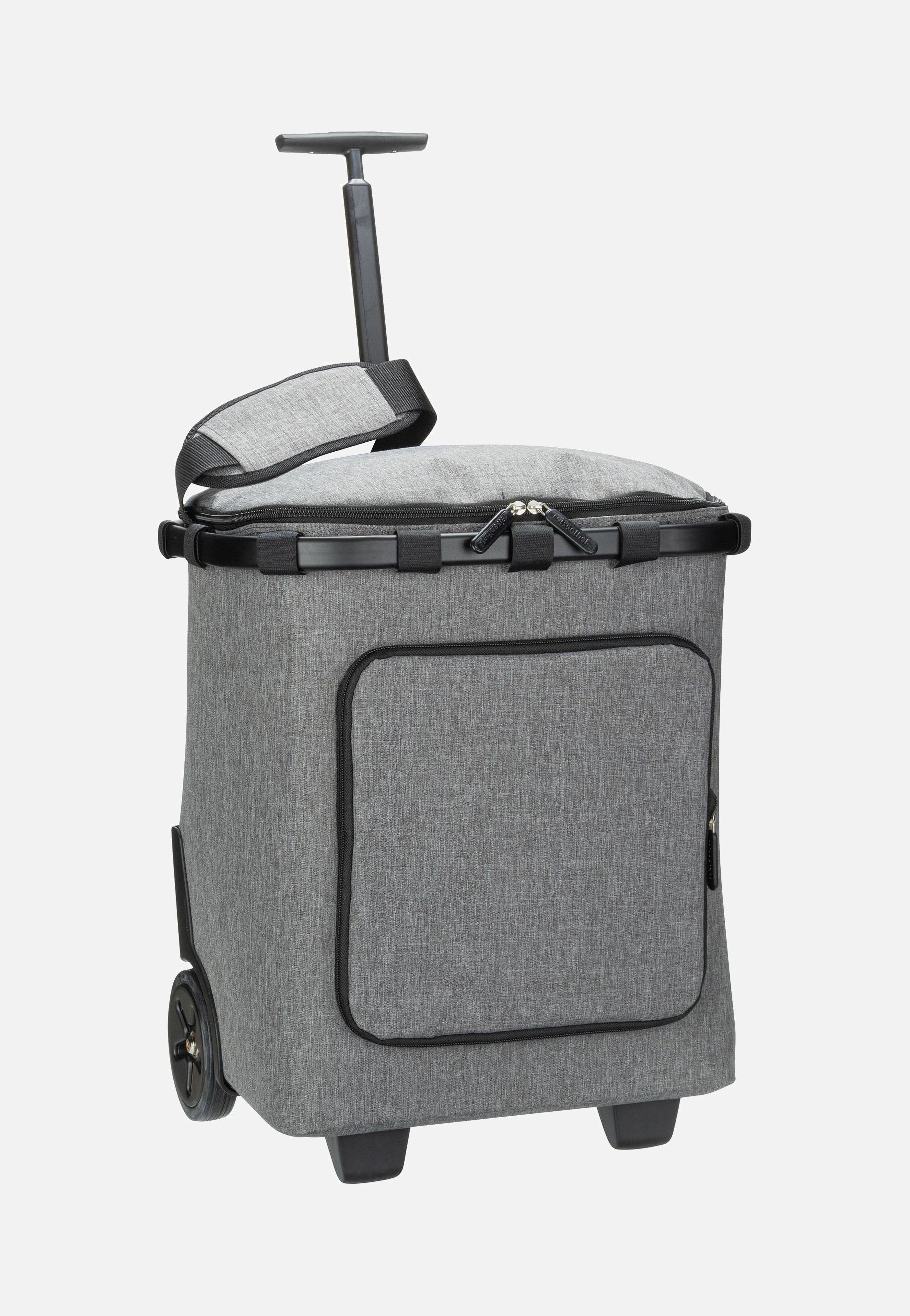 reisenthel Carrycruiser plus Twist Silver Shopping Trolley