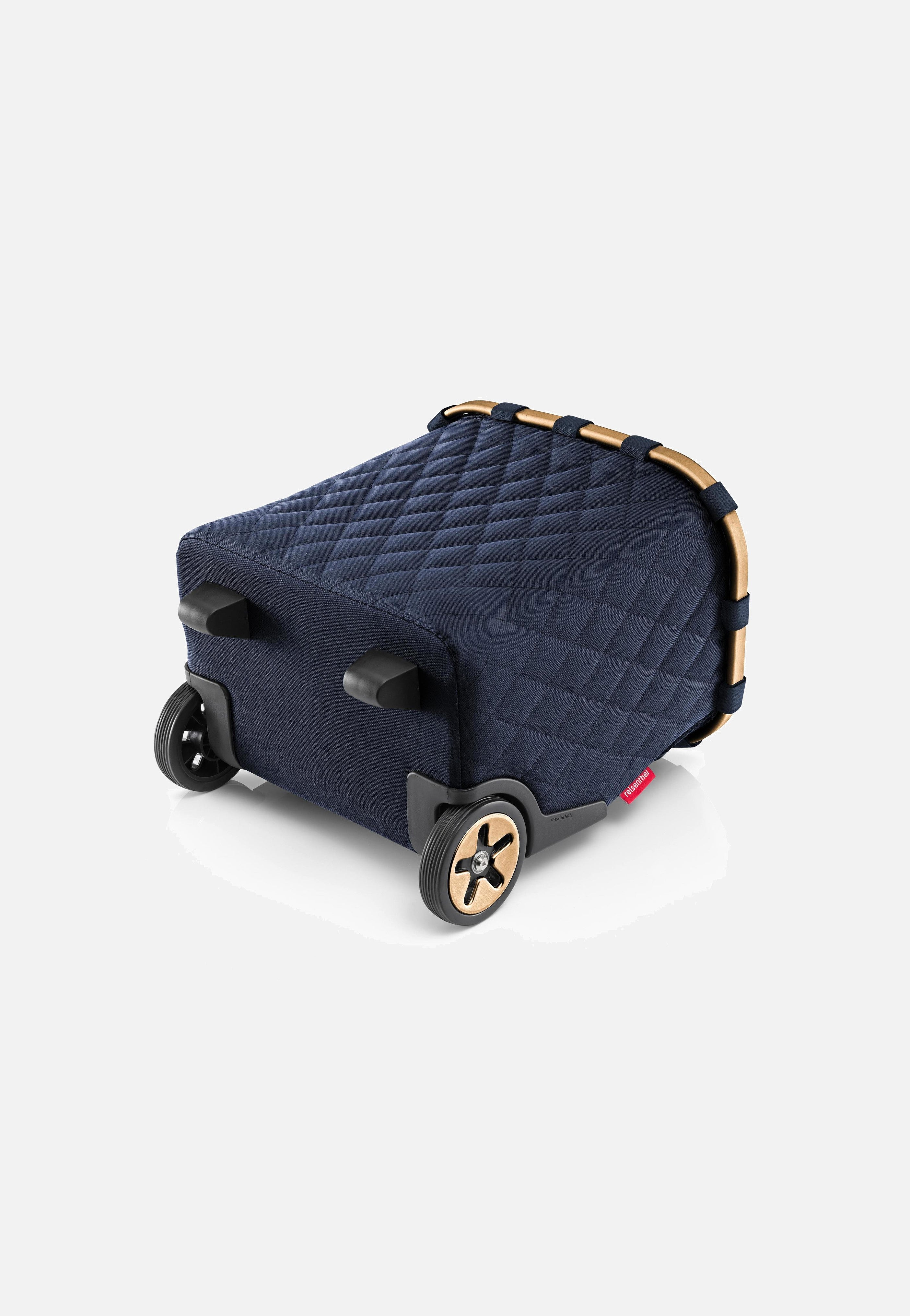 reisenthel Carrycruiser Rhombus Midnight Gold Shopping Trolley