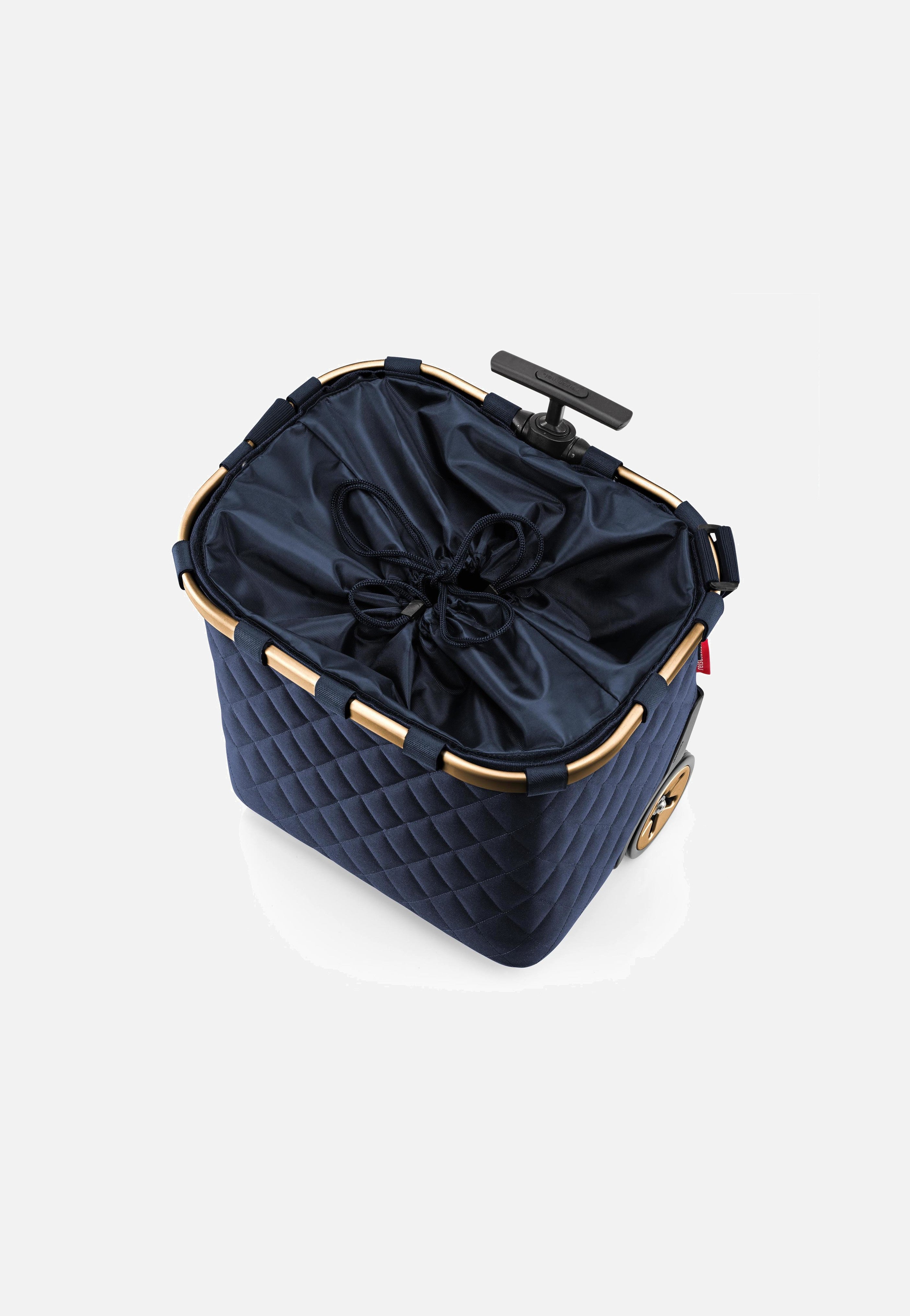 reisenthel Carrycruiser Rhombus Midnight Gold Shopping Trolley