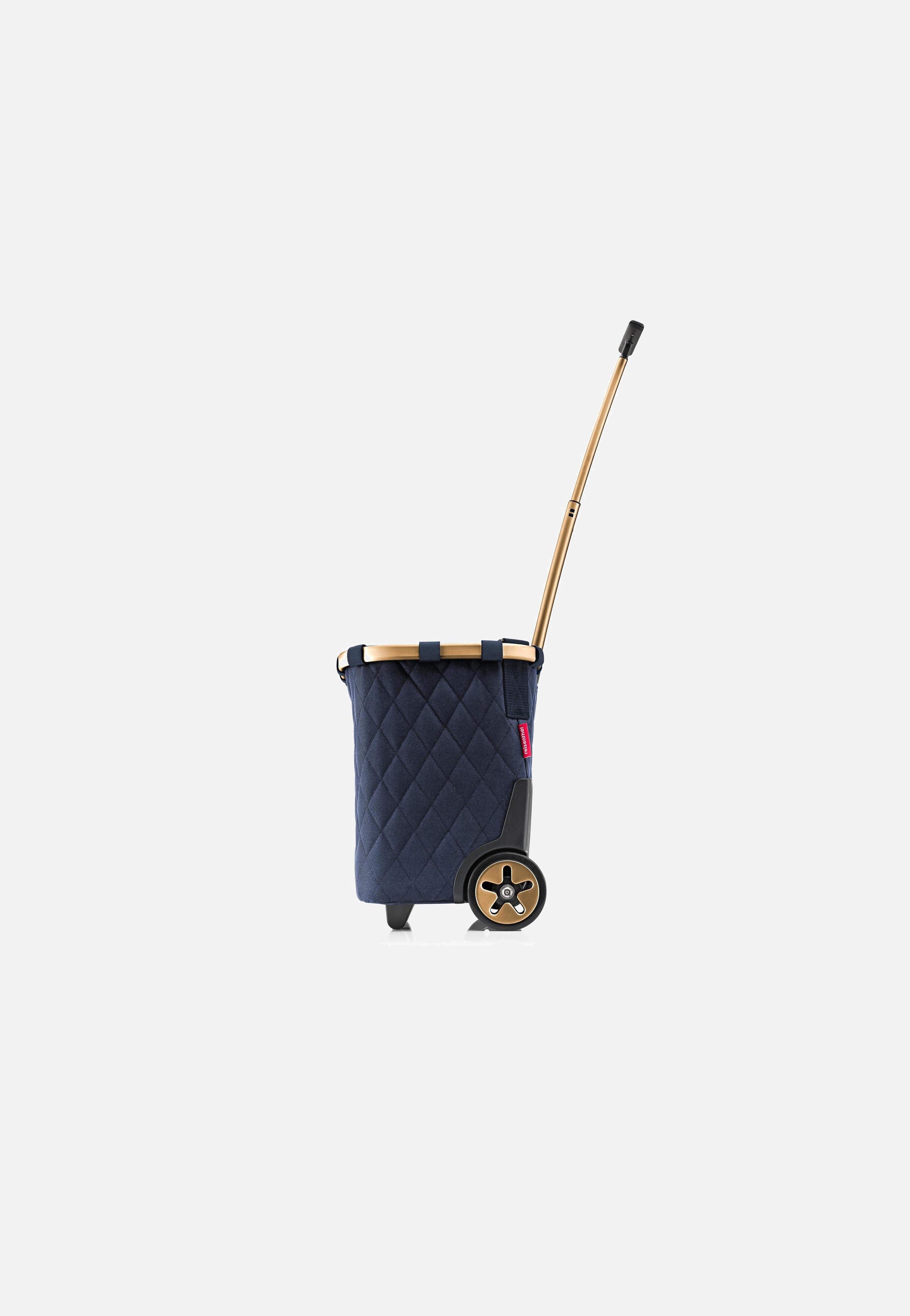 reisenthel Carrycruiser Rhombus Midnight Gold Shopping Trolley