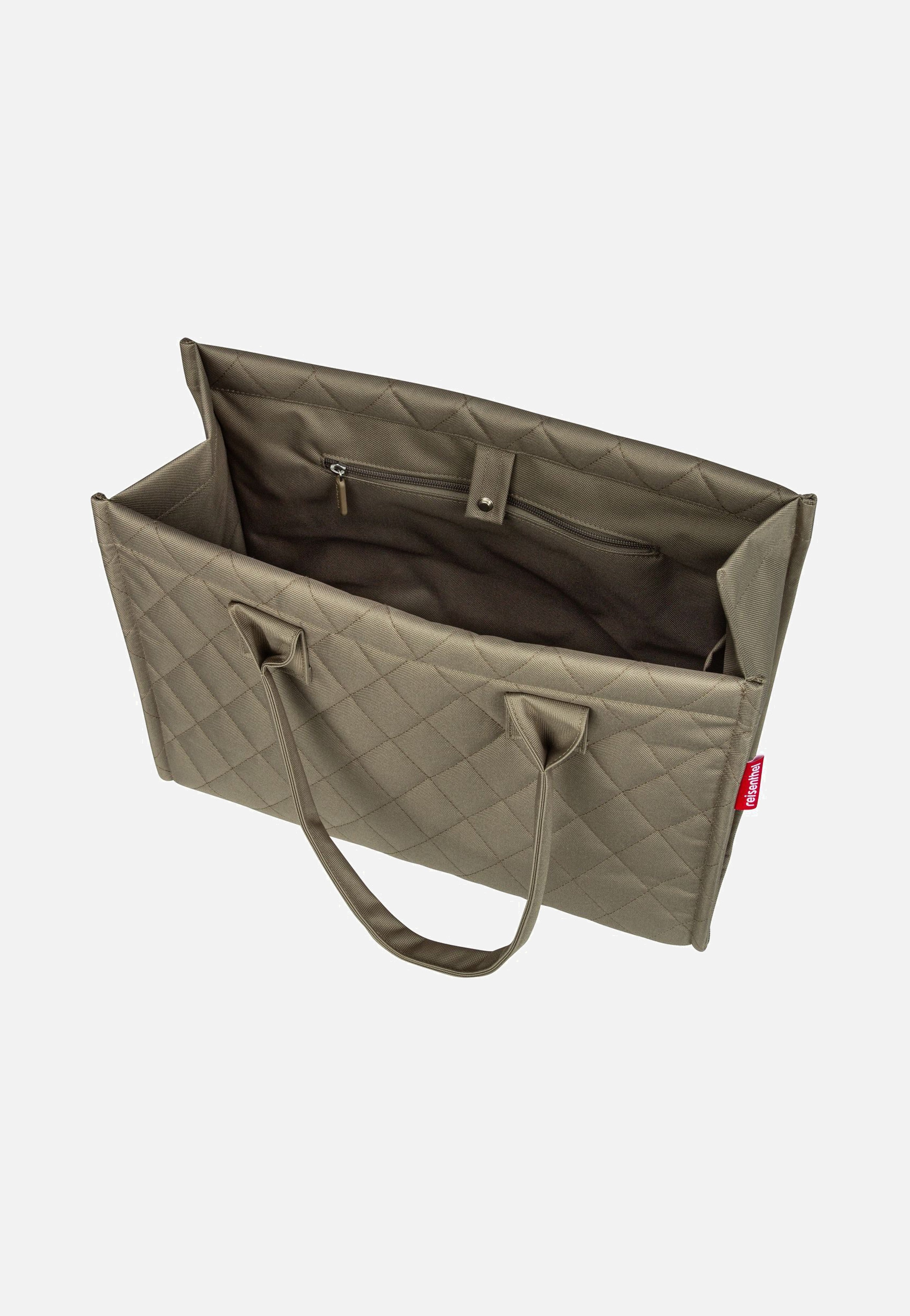 reisenthel Daily Shopper Rhombus Olive Tote Bag