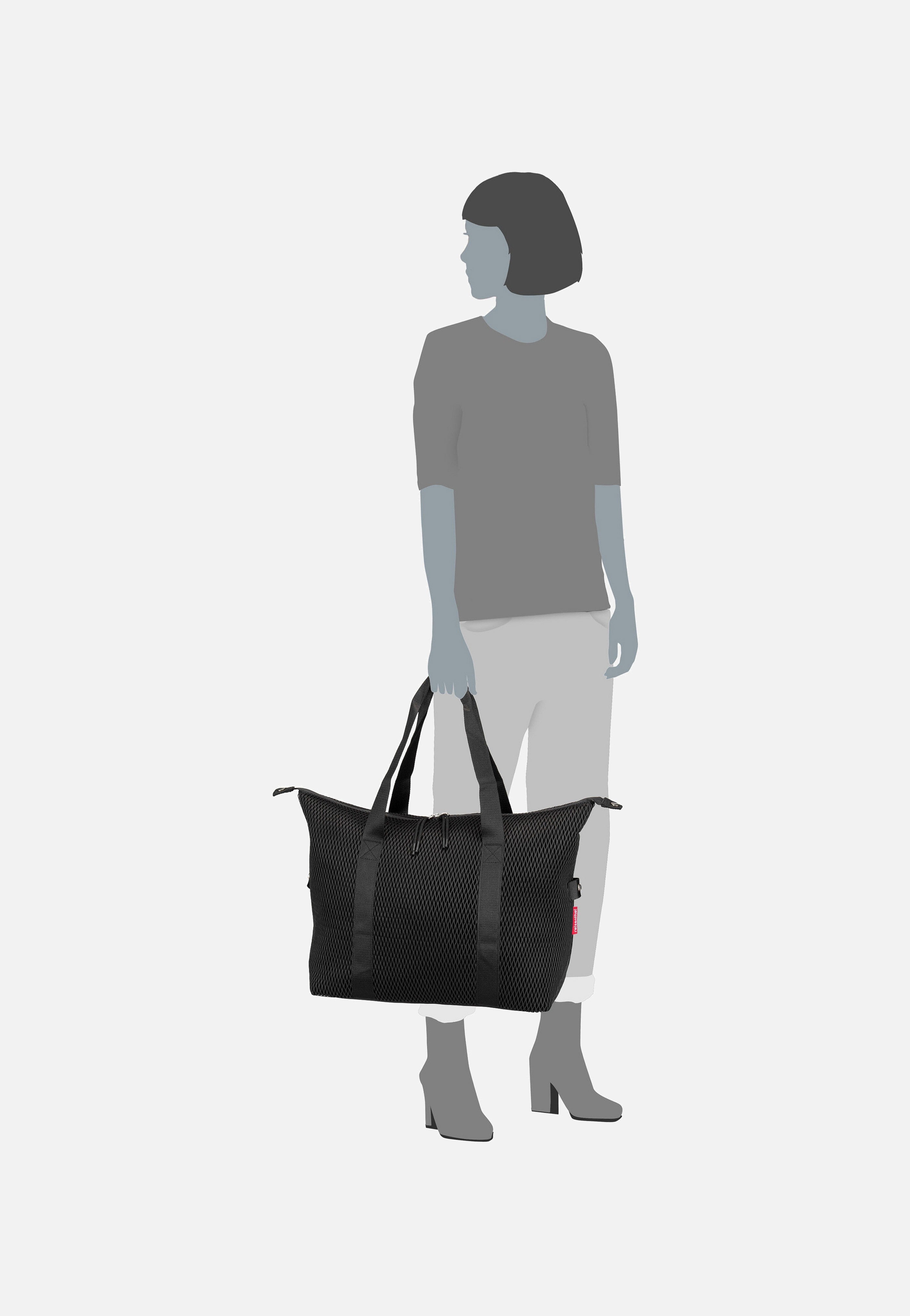 reisenthel Extralite M Mesh Black Weekender