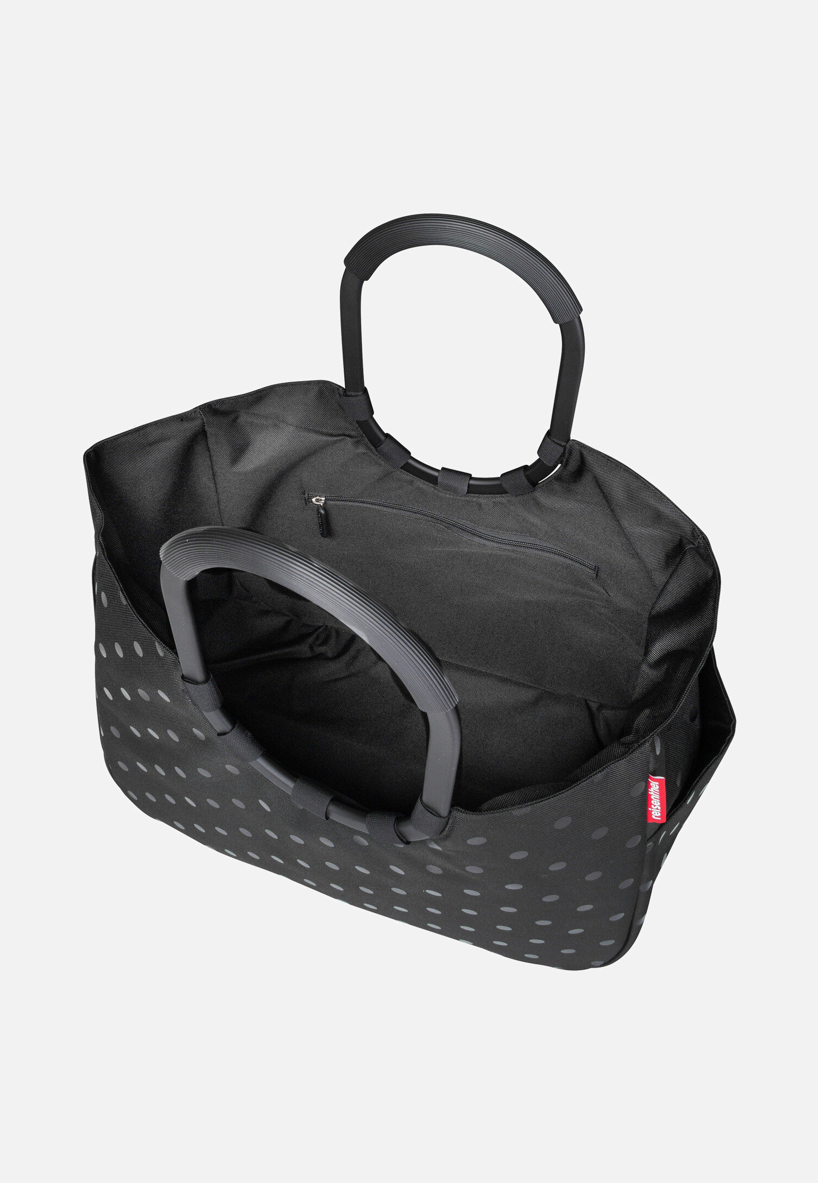 reisenthel loopshopper L Glossy Dots Black Einkaufskorb