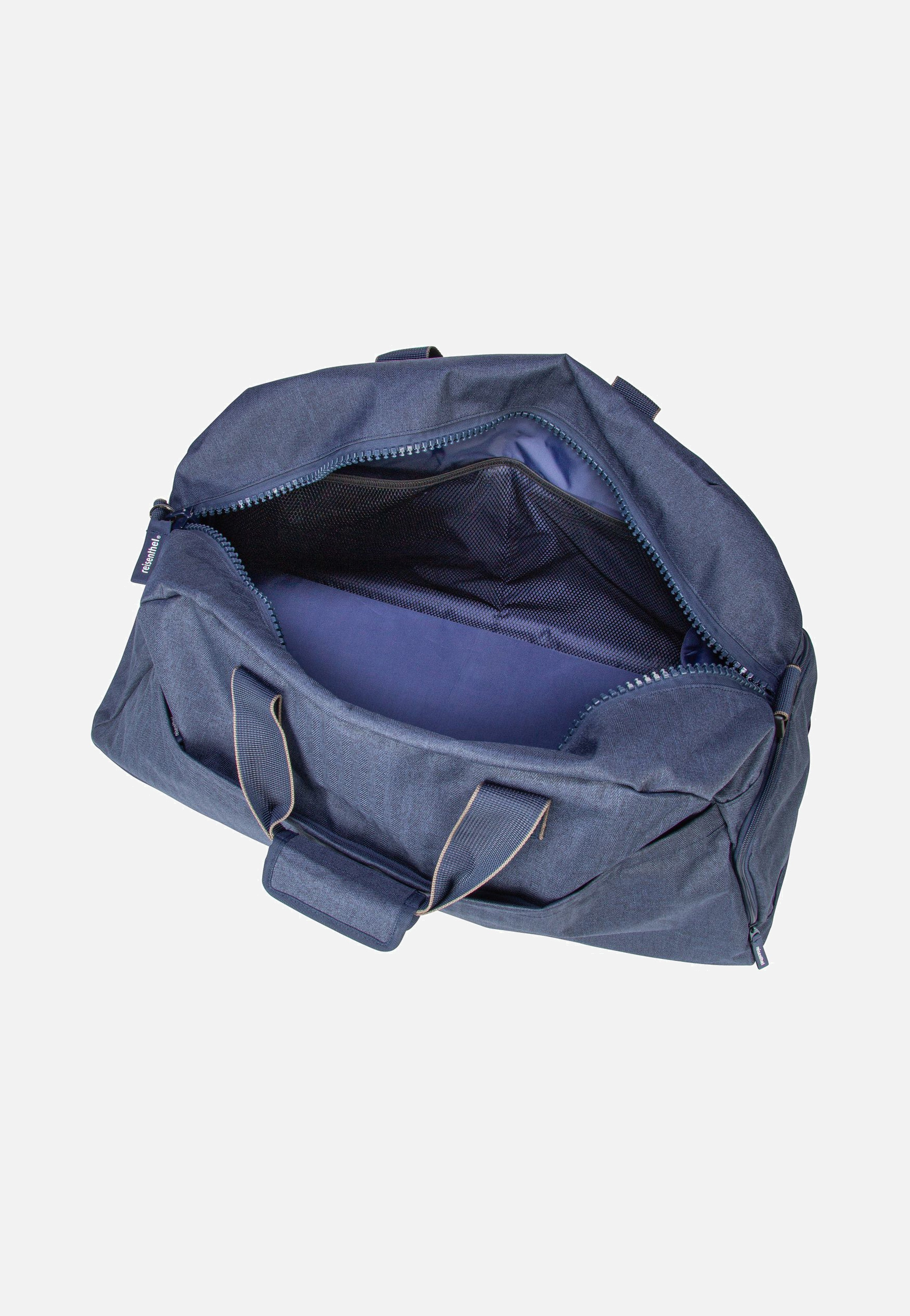 reisenthel Overnighter Plus Herringbone Dark Blue Weekender