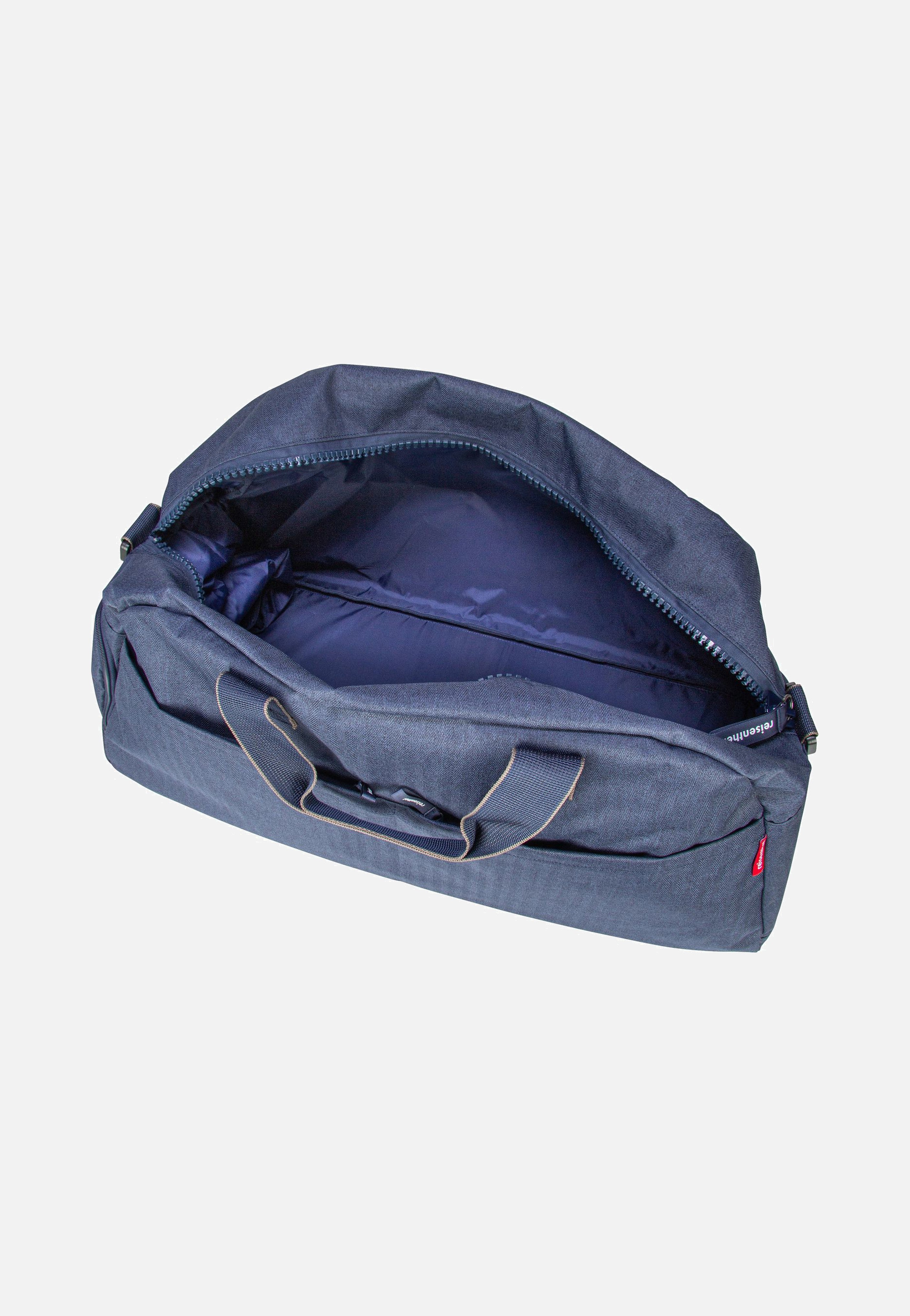 reisenthel Overnighter Plus Herringbone Dark Blue Weekender