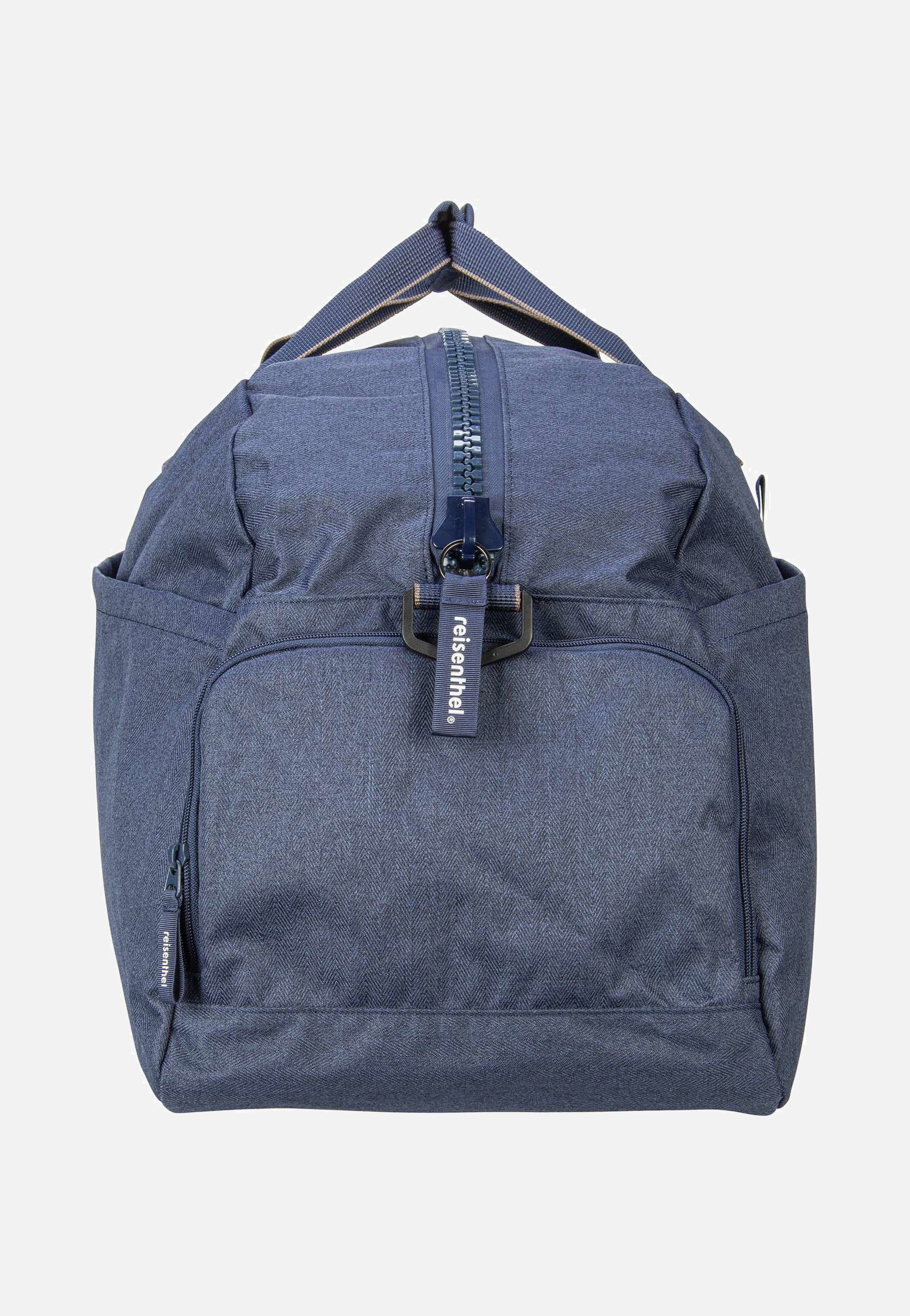 reisenthel Overnighter Plus Herringbone Dark Blue Weekender