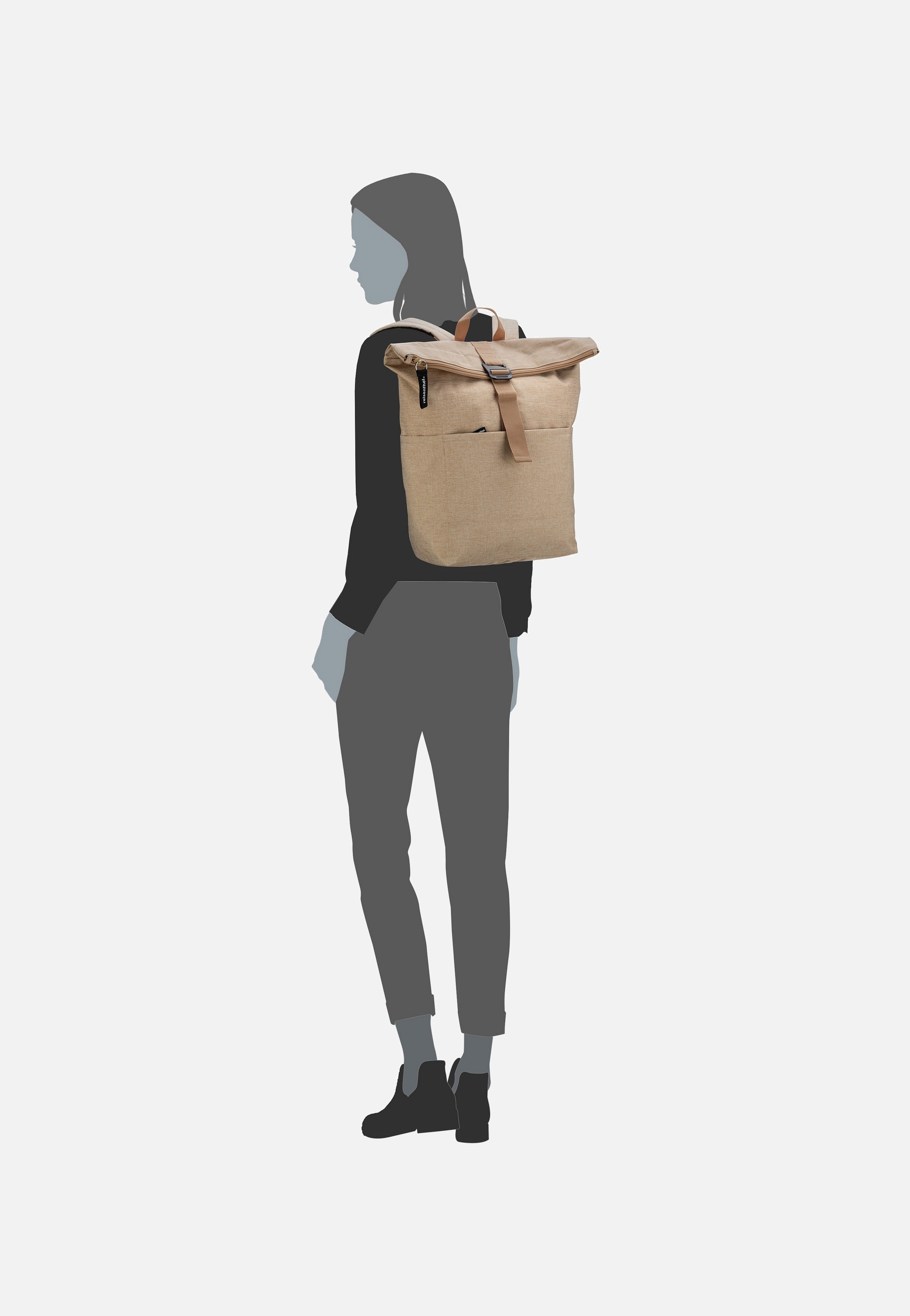 reisenthel rolltop Twist Coffee Rolltop Rucksack
