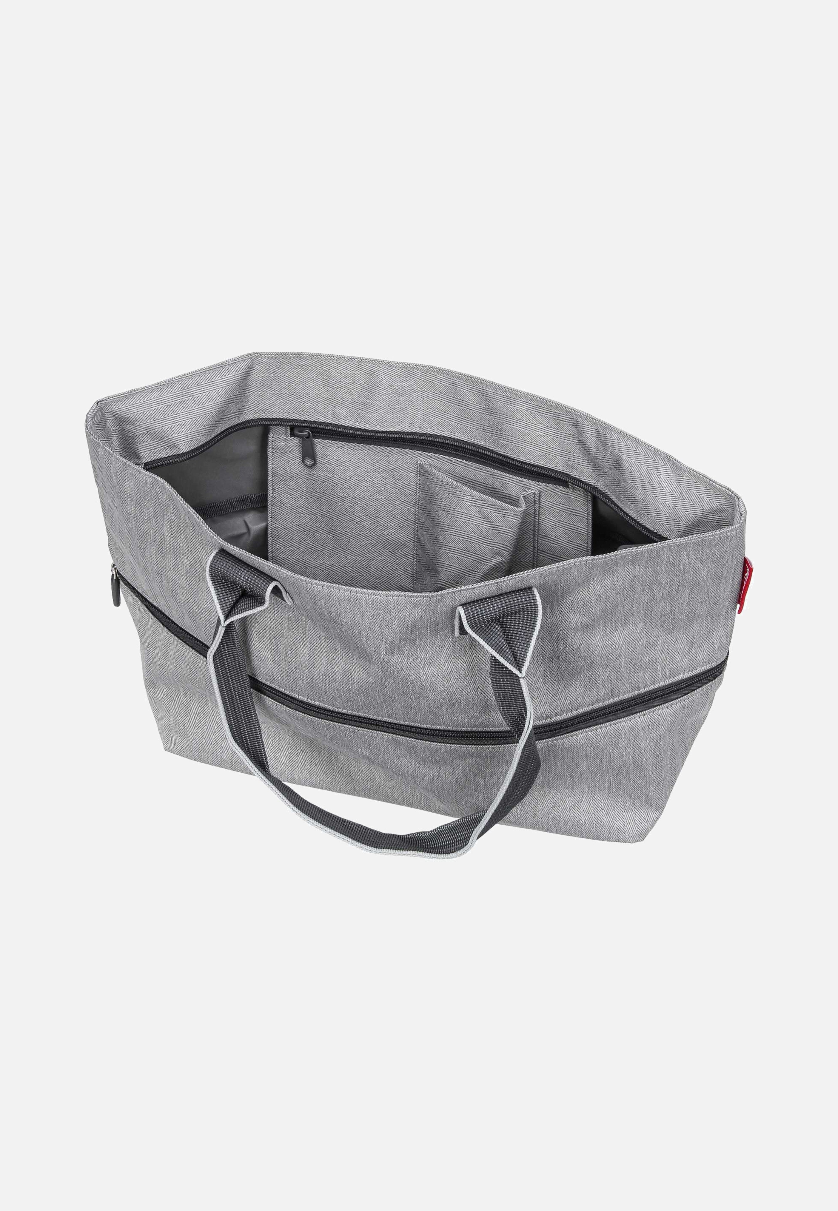 reisenthel Shopper E1 Herringbone Grey Einkaufstasche