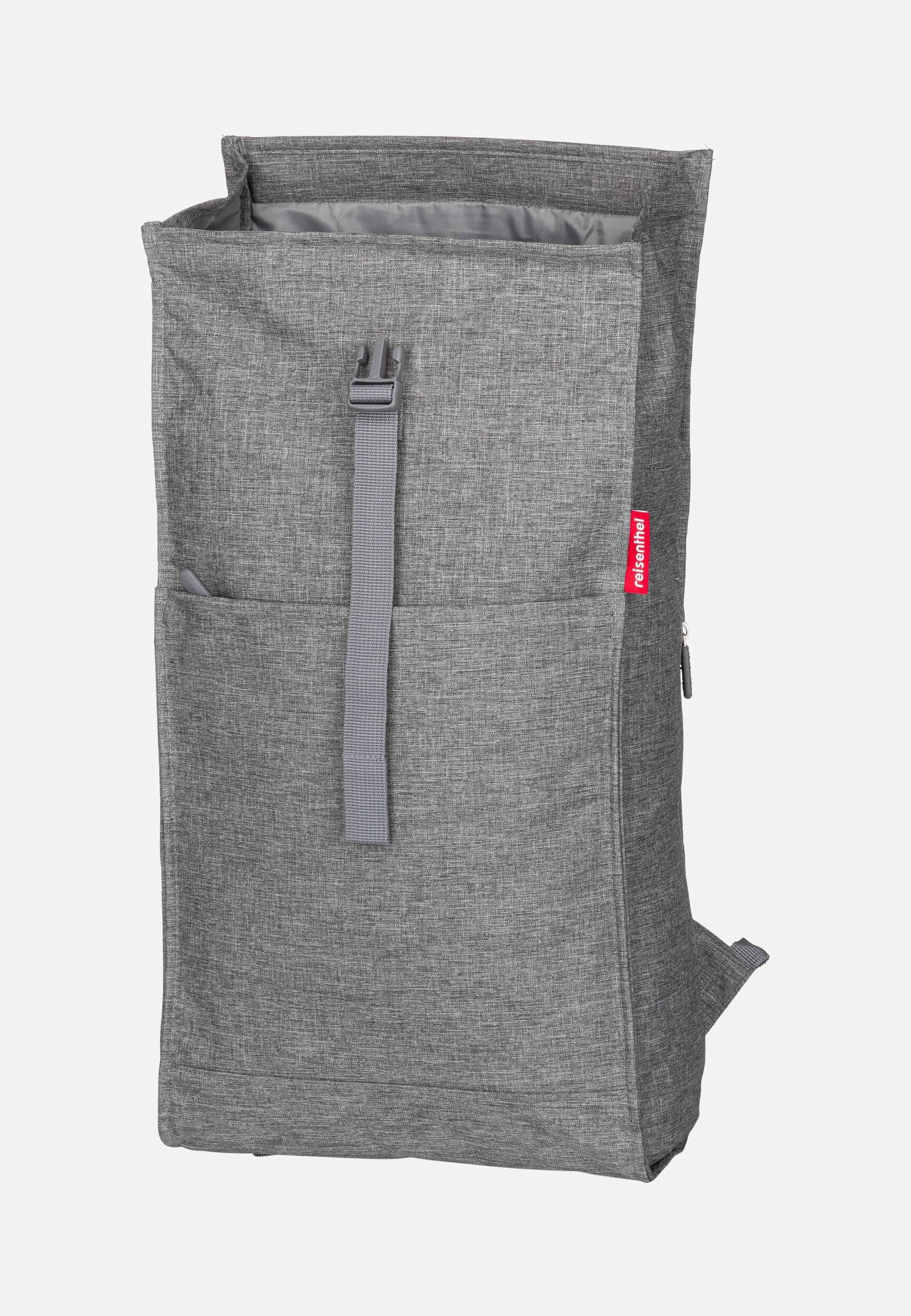 reisenthel urban Twist Silver Rolltop Rucksack