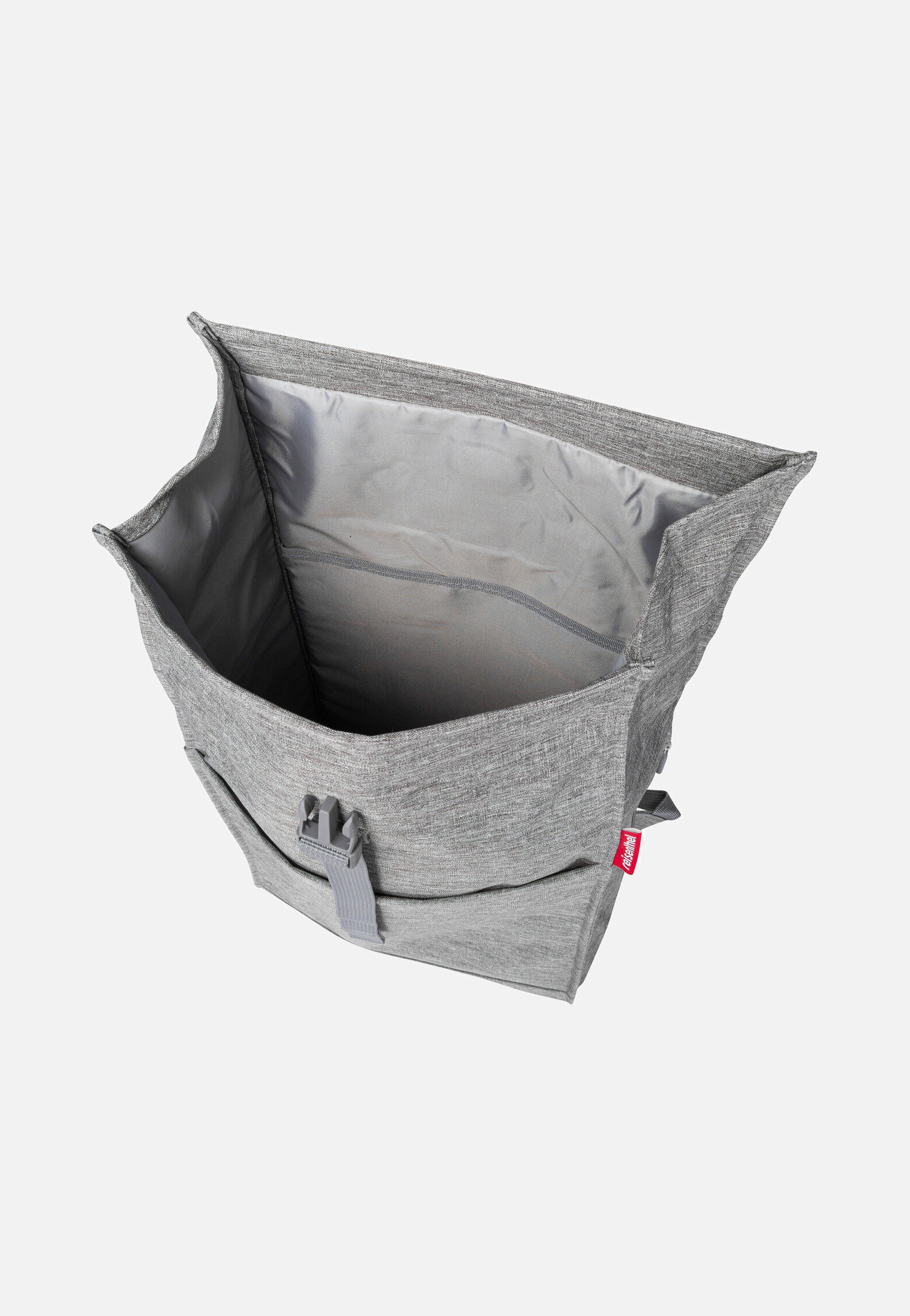 reisenthel urban Twist Silver Rolltop Rucksack