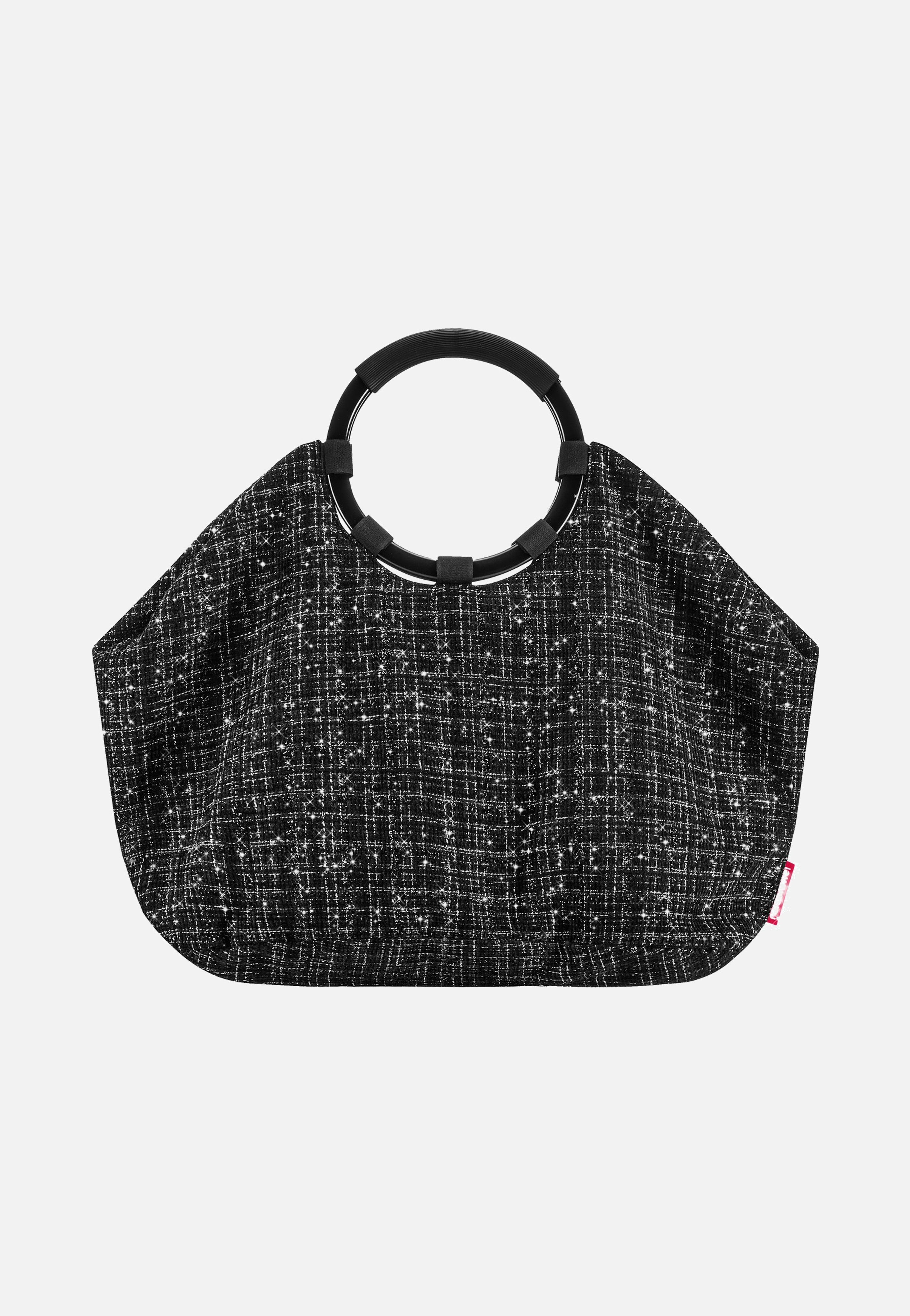 reisenthel Loopbag Hobo Bouclé Black Shopper