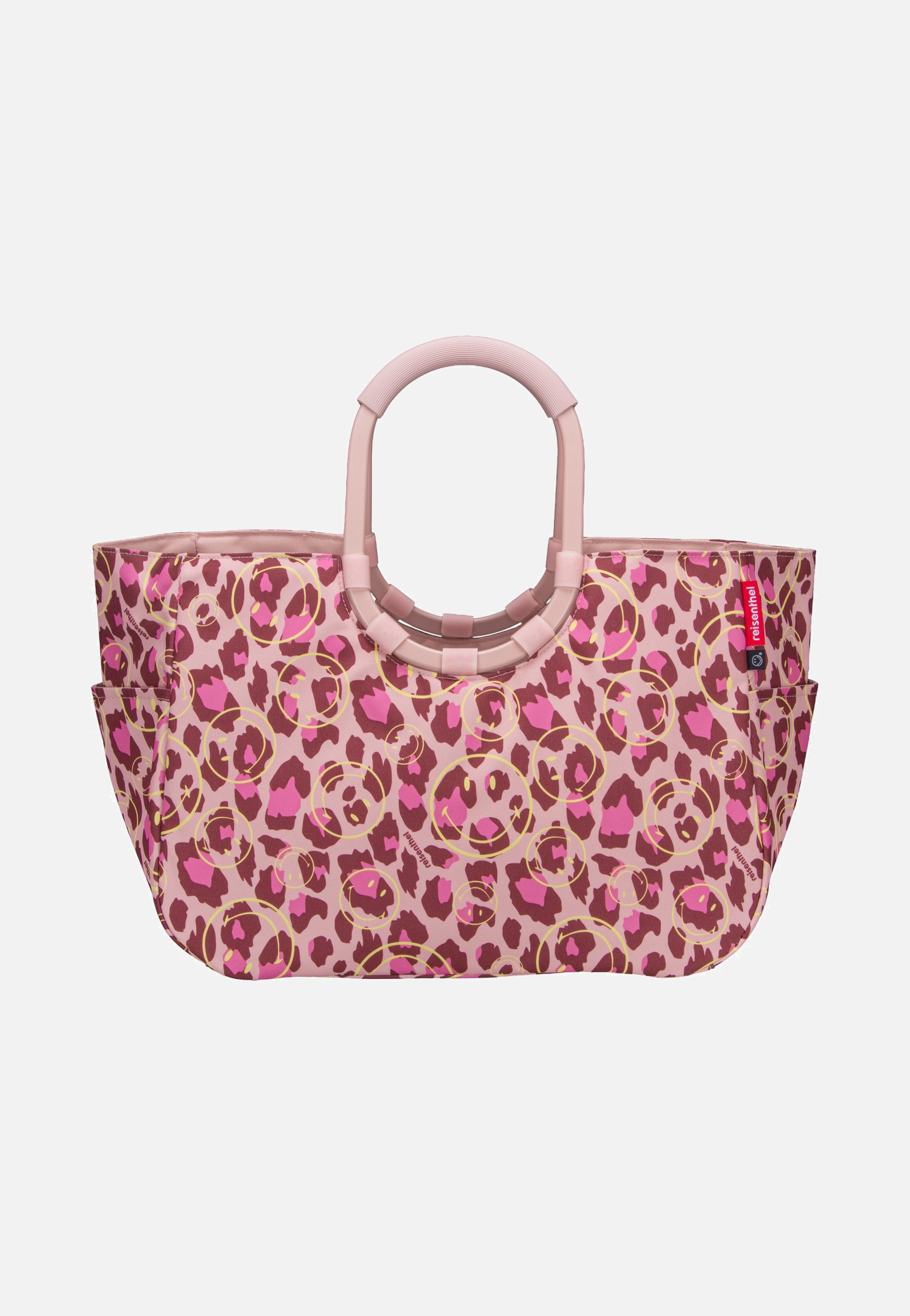 reisenthel Loopshopper L Smiley® Leo Blush Shopping Basket