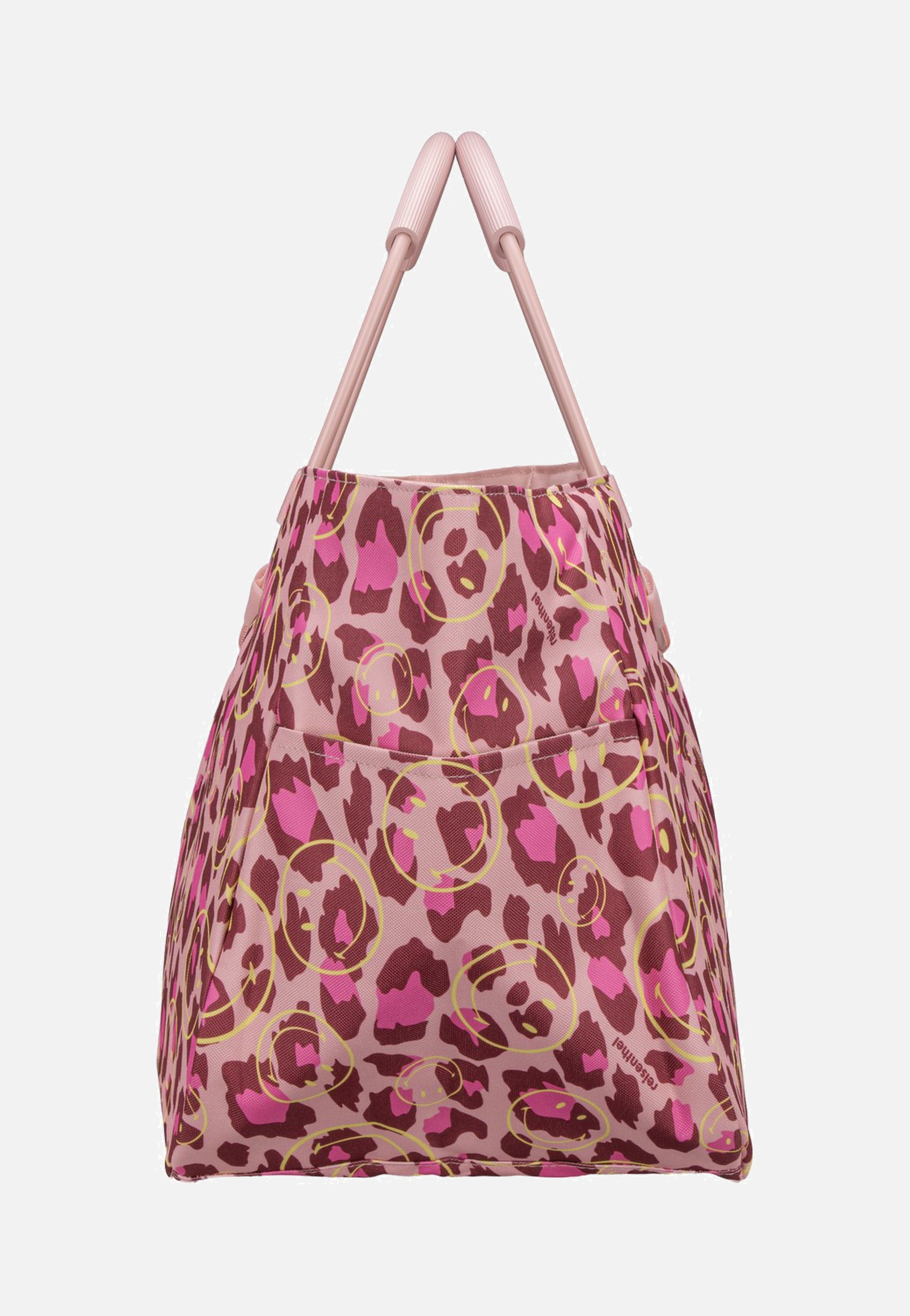 reisenthel Loopshopper L Smiley® Leo Blush Shopping Basket
