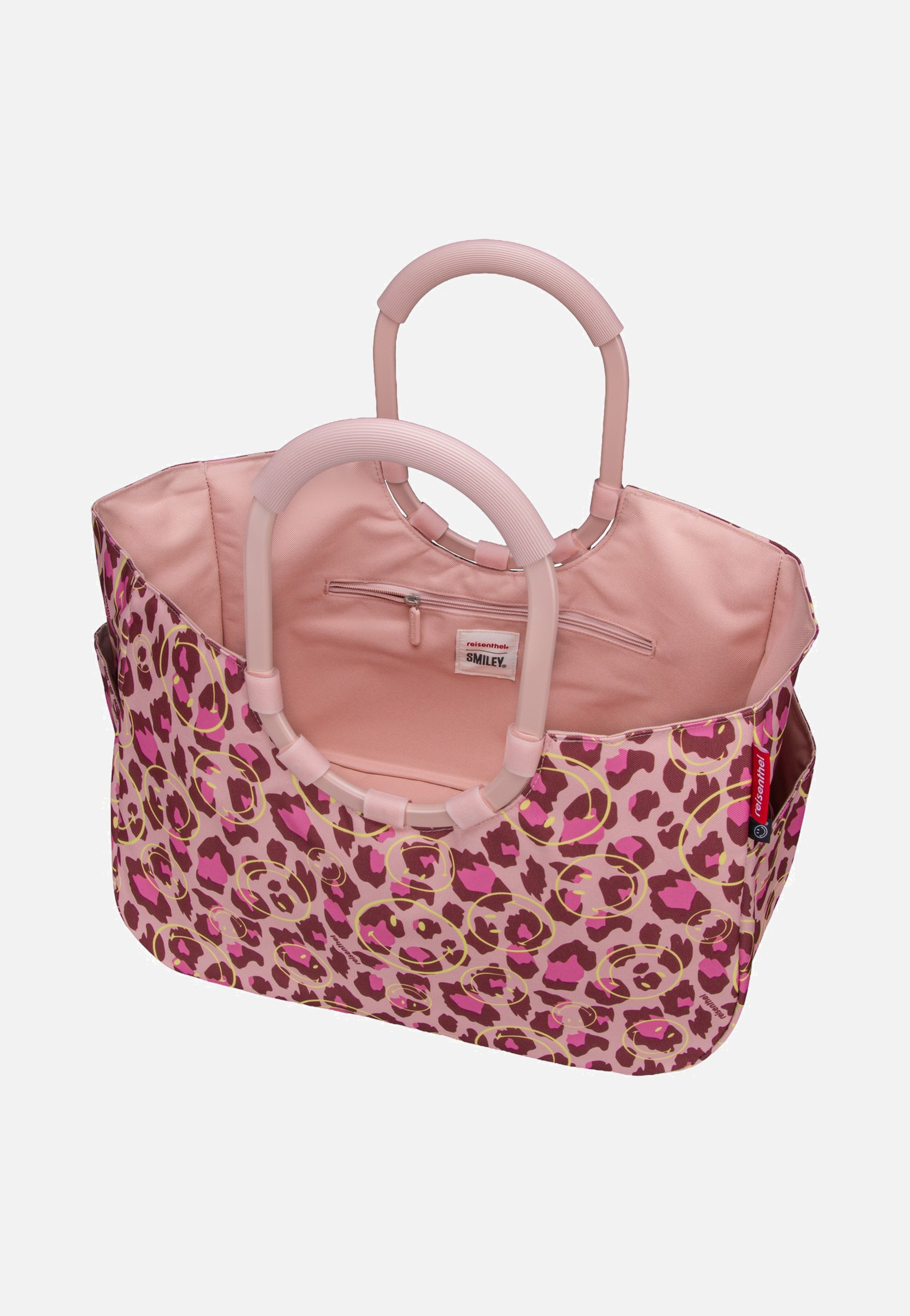 reisenthel Loopshopper L Smiley® Leo Blush Shopping Basket