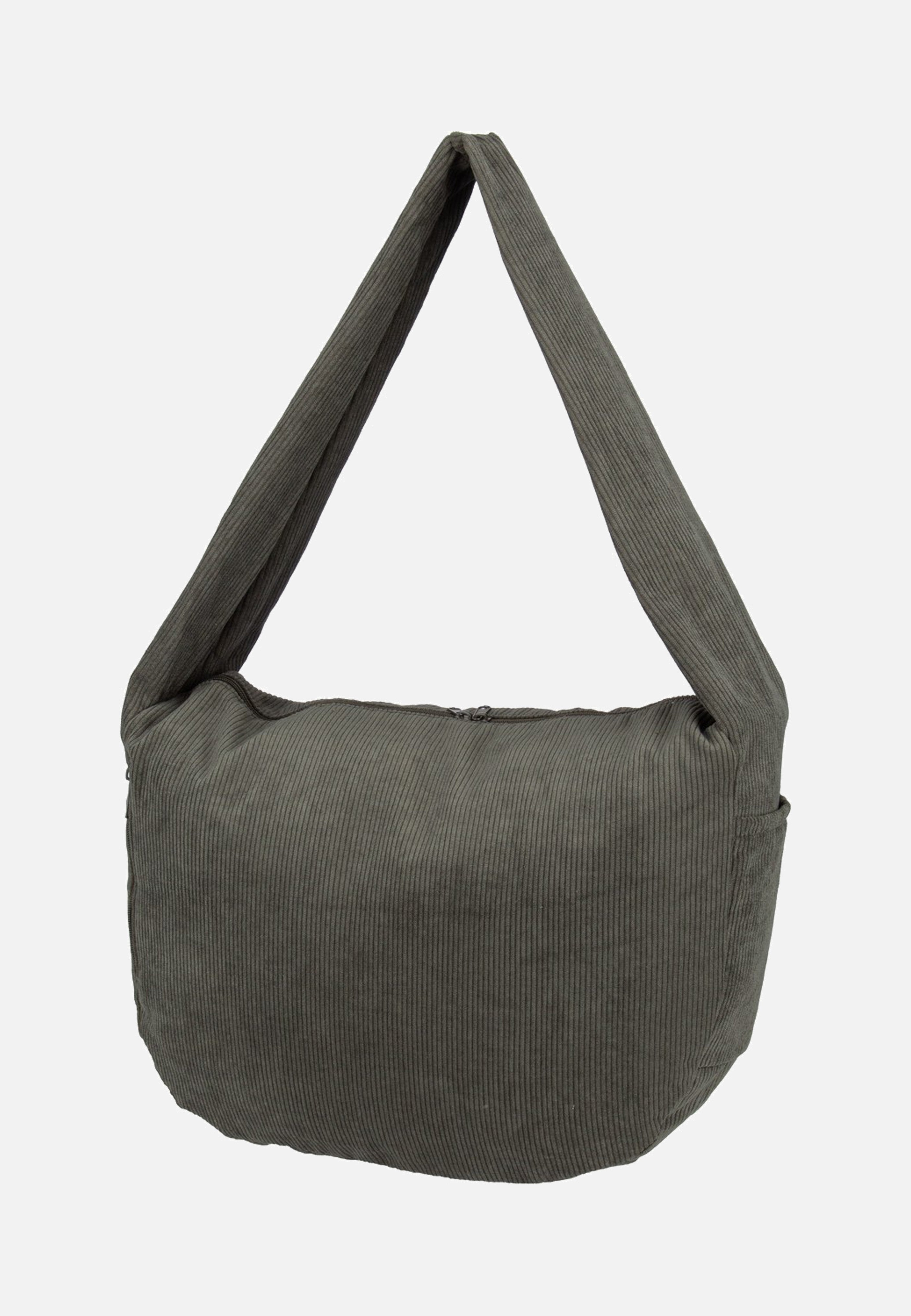 reisenthel Moonbag Cord Dark Matcha Hobo Bag