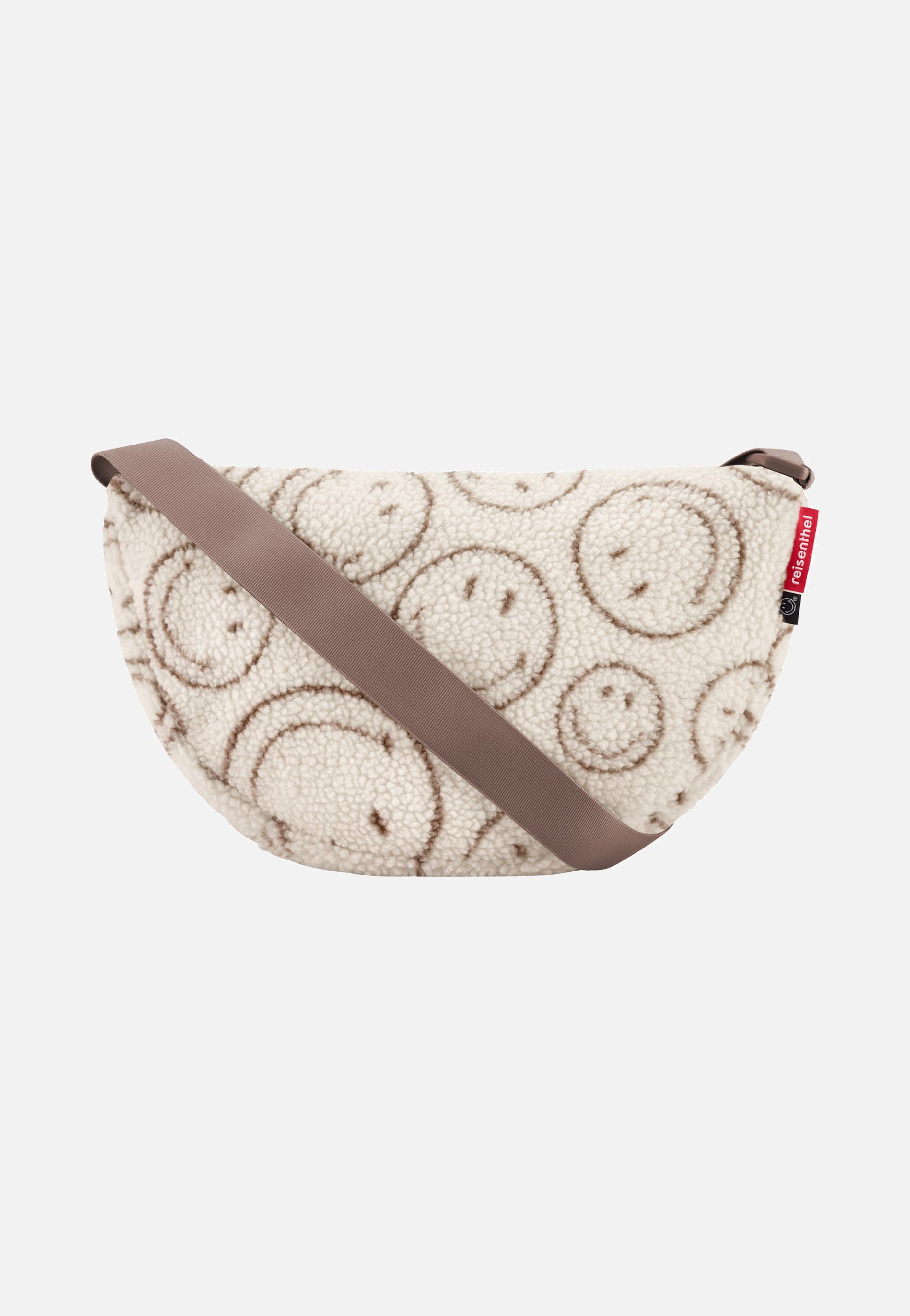 reisenthel Moonbag S Smiley® Teddy Chocolate Sling Bag