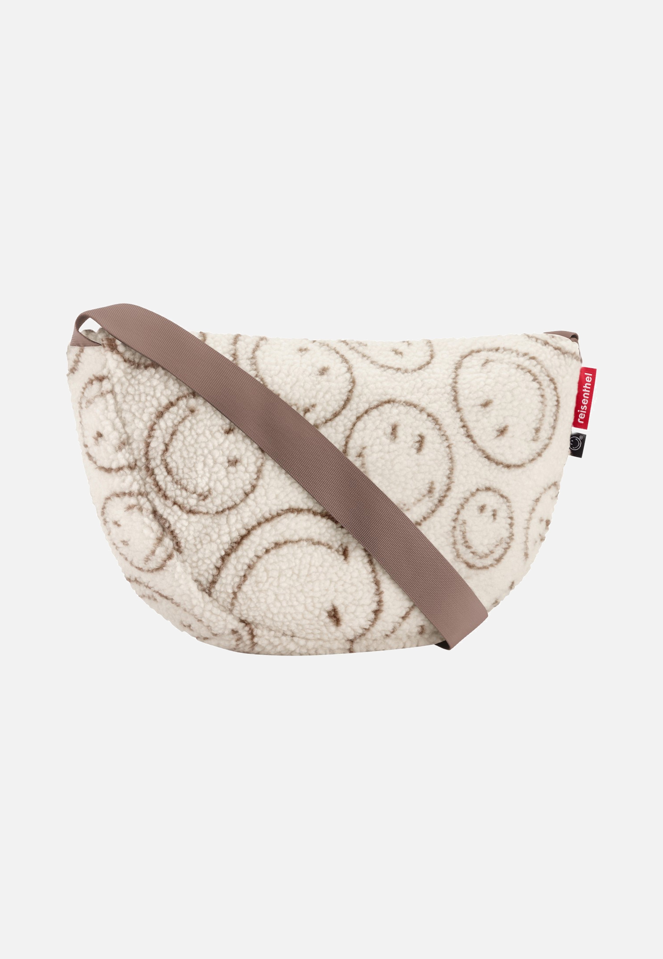 reisenthel Moonbag S Smiley® Teddy Chocolate Sling Bag